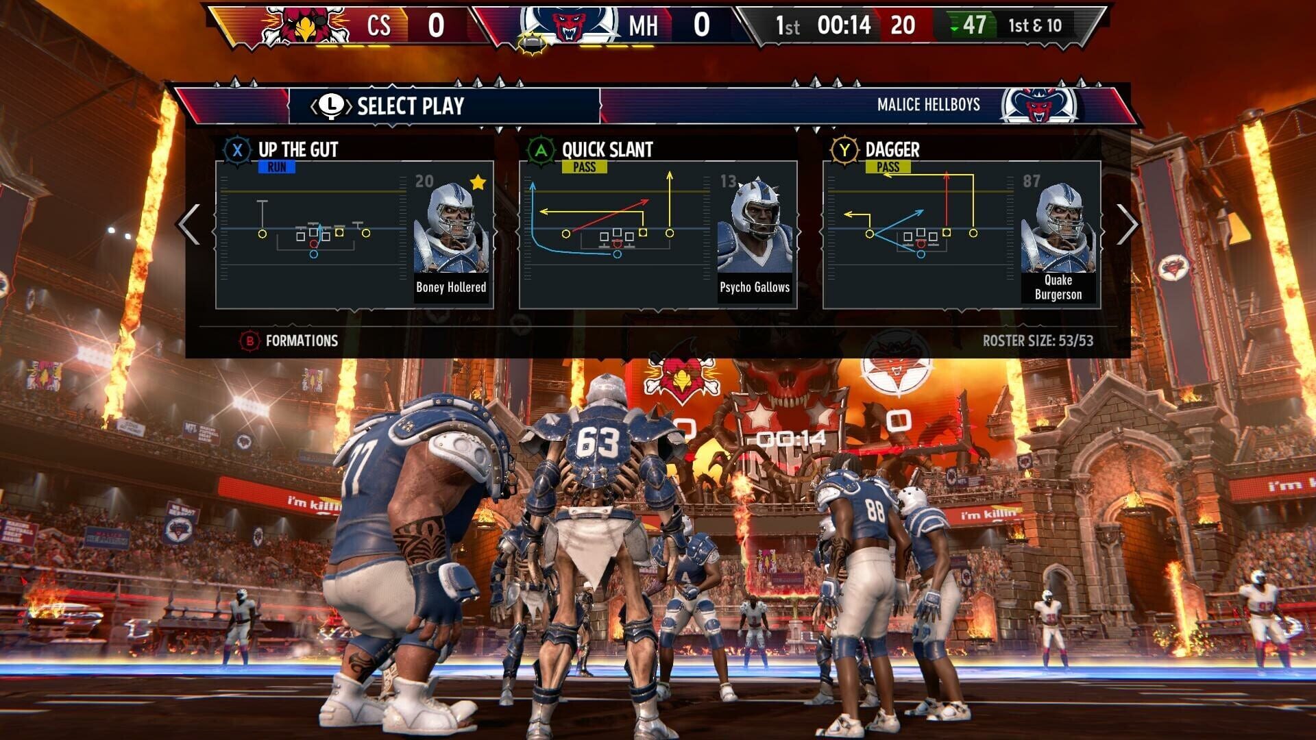 Screenshot for Mutant Football League 2