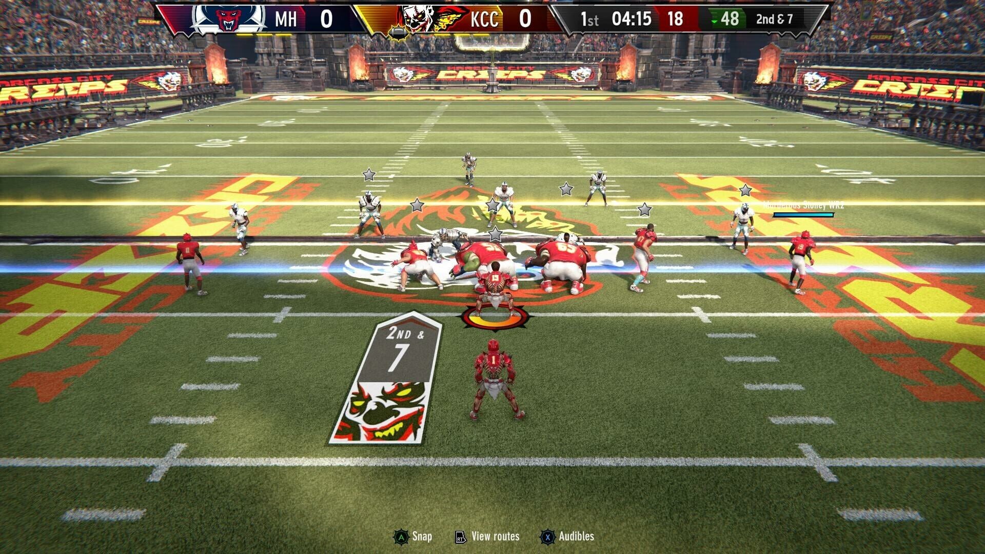 Screenshot for Mutant Football League 2