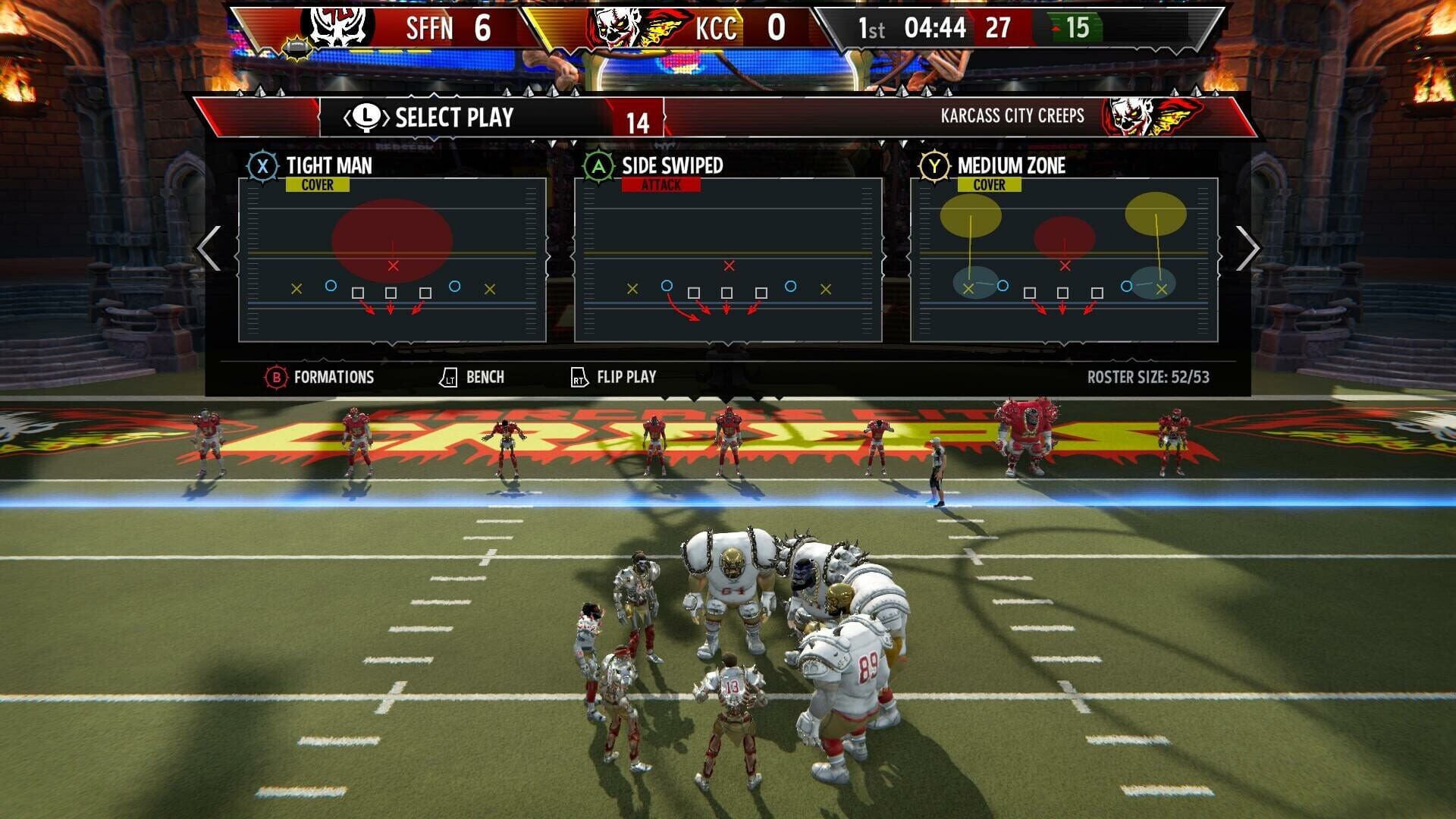 Screenshot for Mutant Football League 2