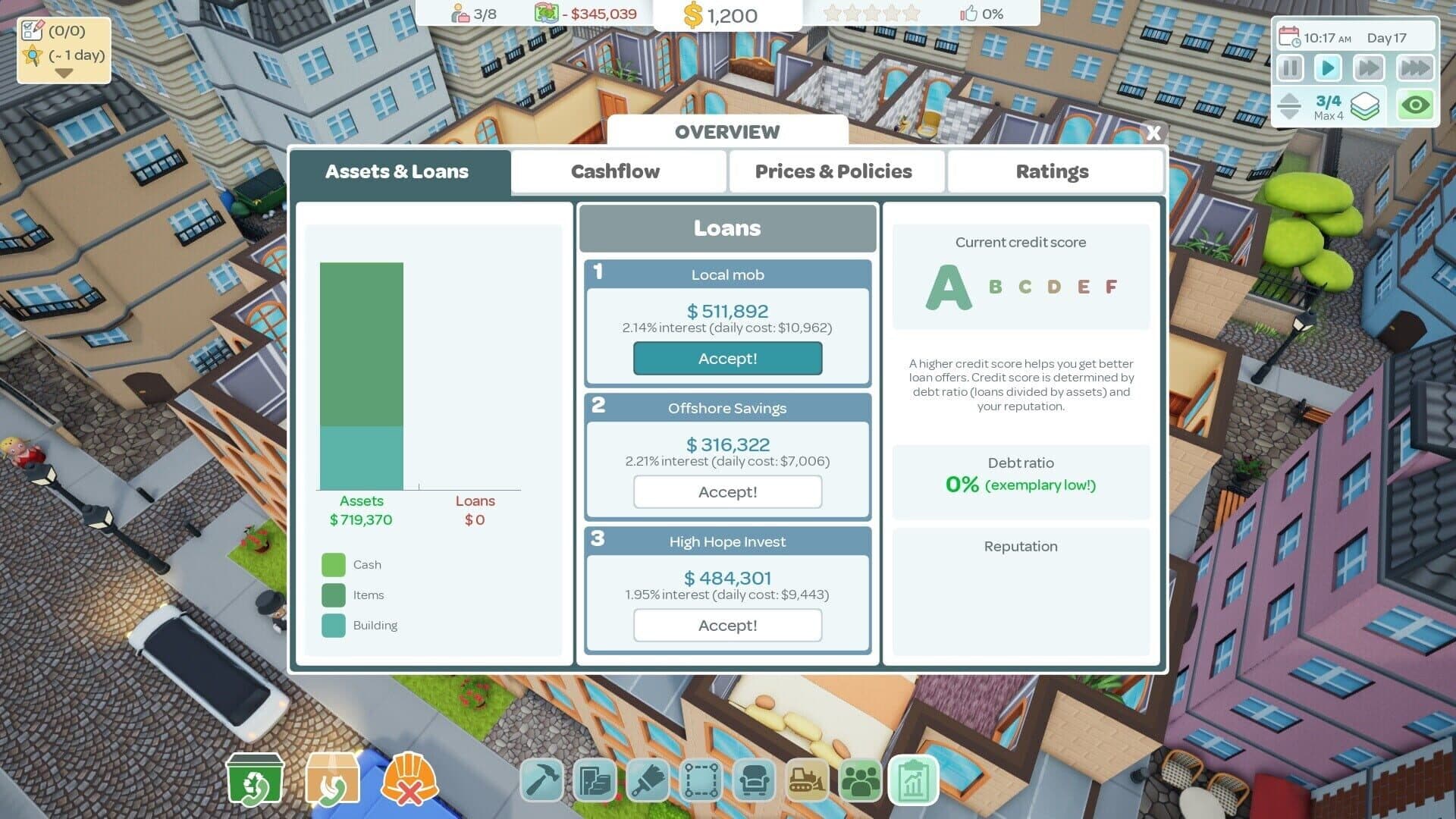Screenshot for Hotel Architect