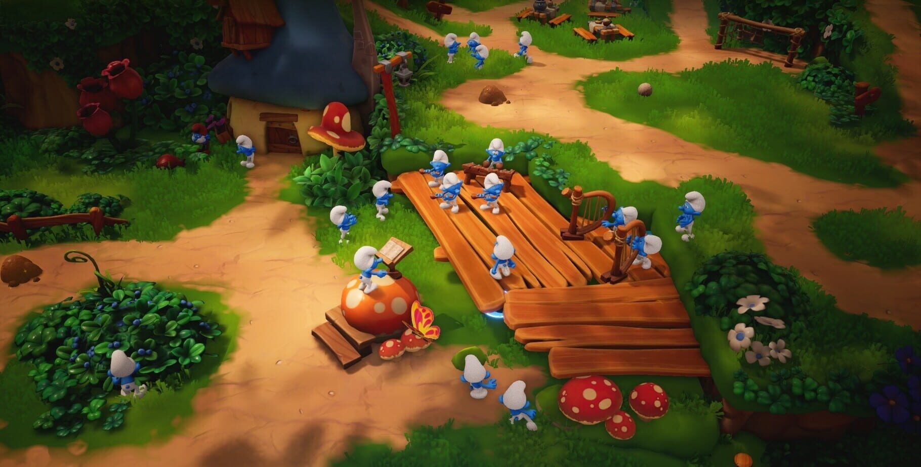 Screenshot for The Smurfs: Dreams