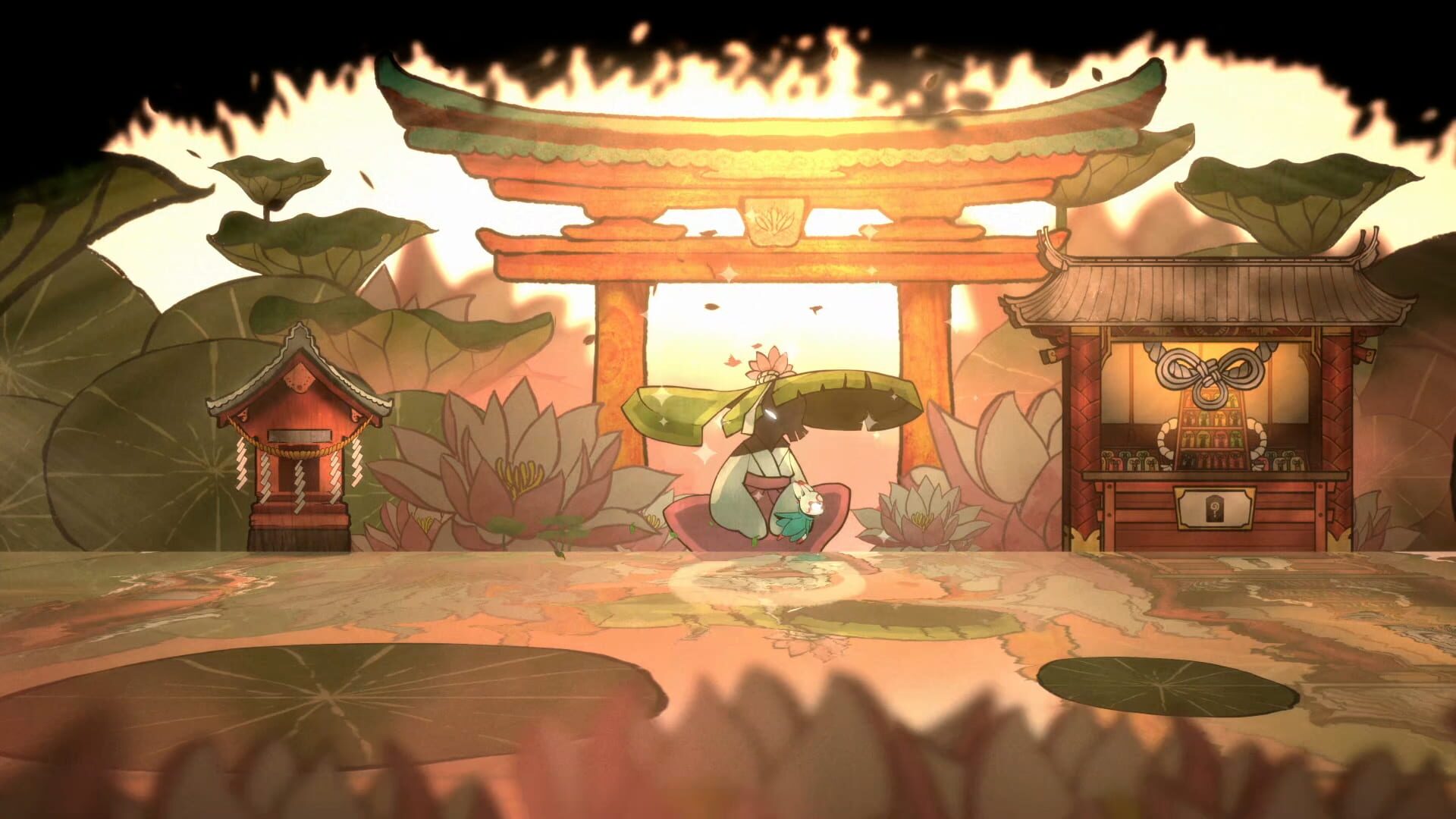 Screenshot for Bō: Path of the Teal Lotus