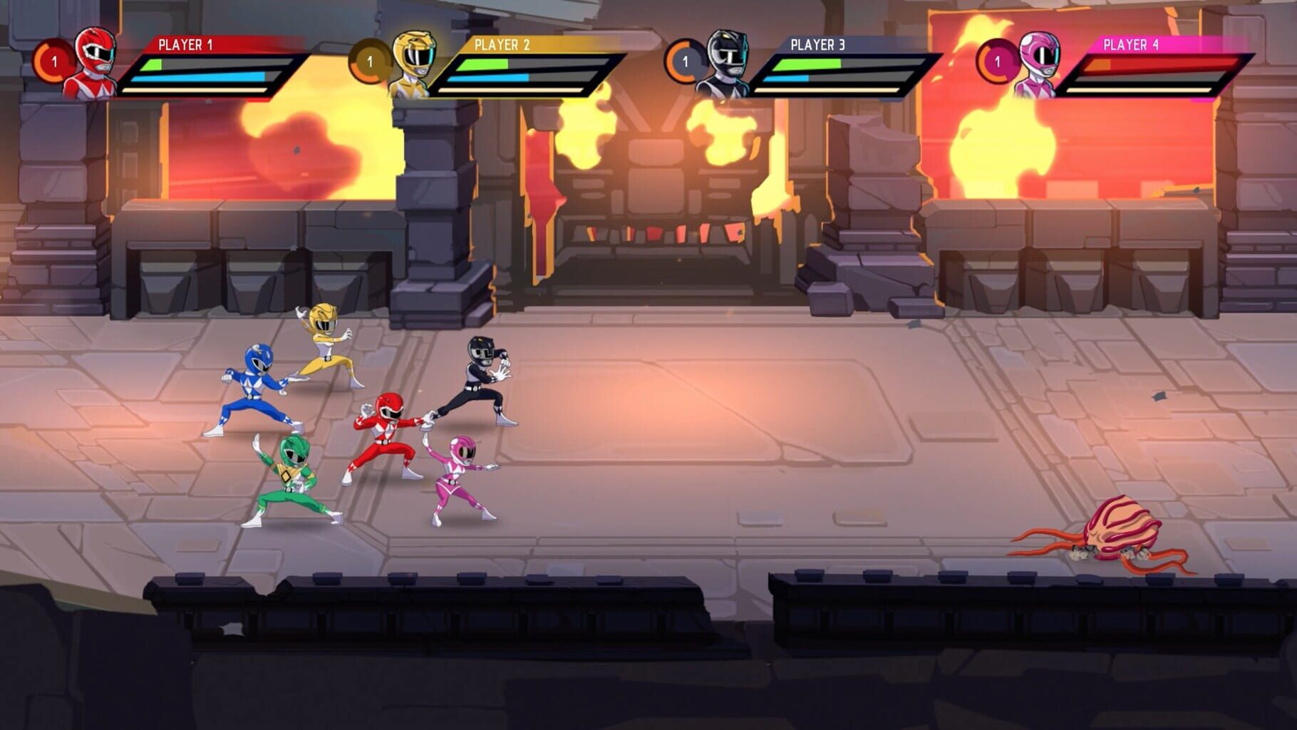 Screenshot for Saban's Mighty Morphin Power Rangers: Mega Battle