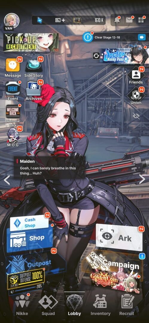 Screenshot for Goddess of Victory: Nikke
