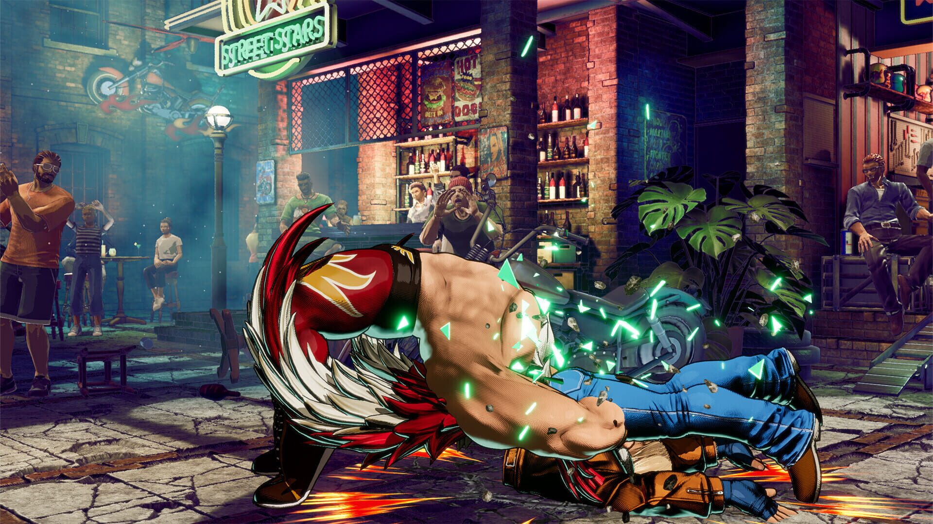 Screenshot for Fatal Fury: City of the Wolves