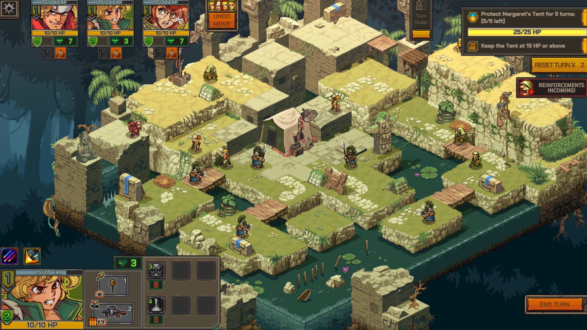 Screenshot for Metal Slug Tactics