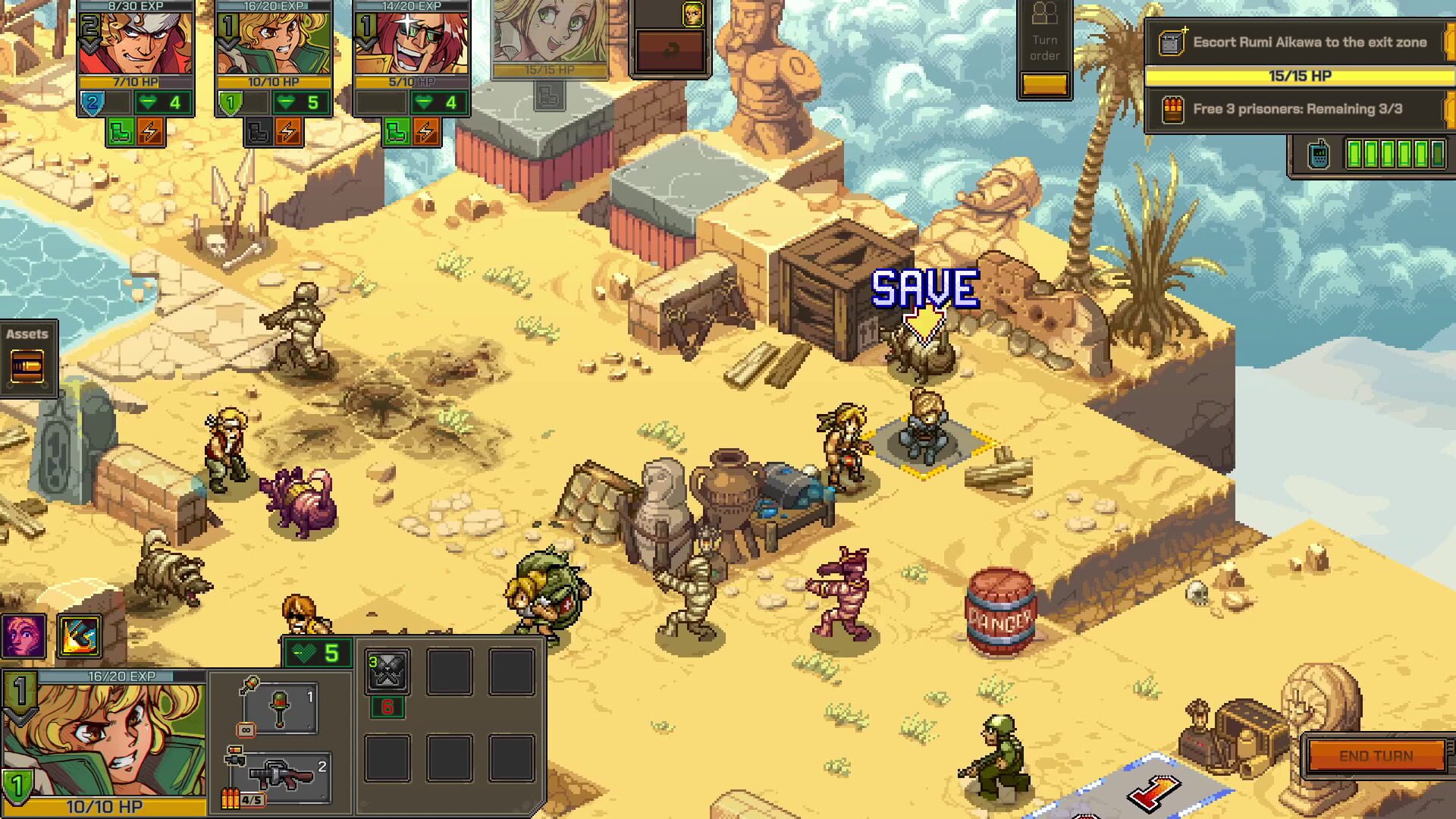 Screenshot for Metal Slug Tactics