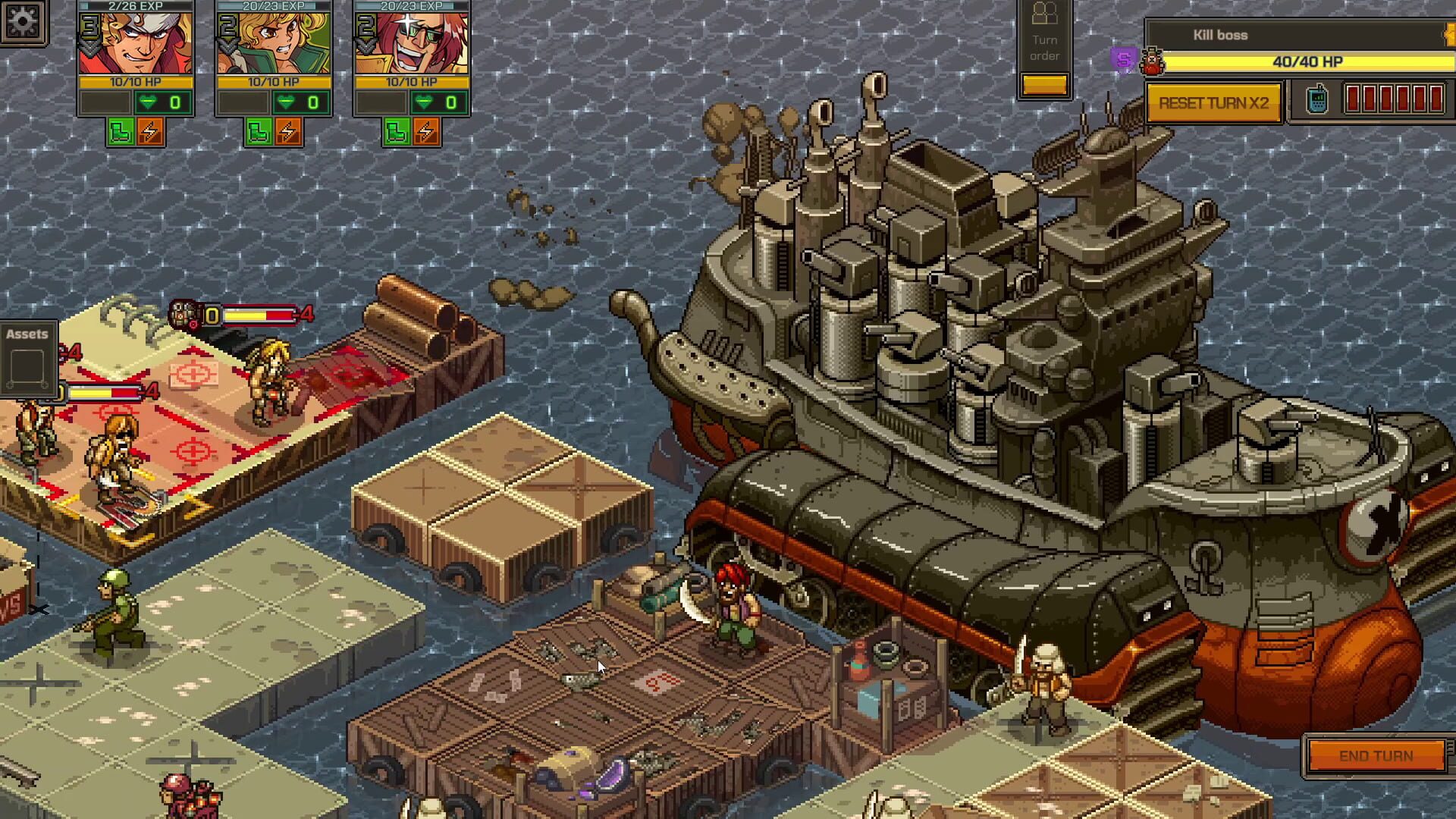 Screenshot for Metal Slug Tactics