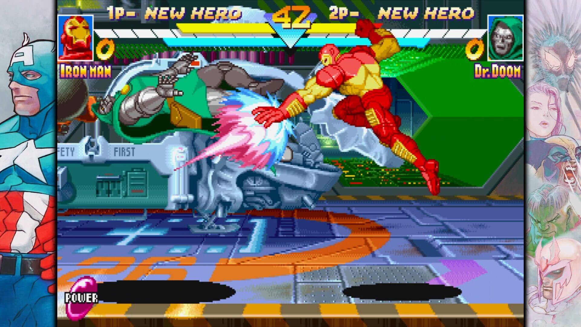 Screenshot for Marvel vs. Capcom: Fighting Collection - Arcade Classics