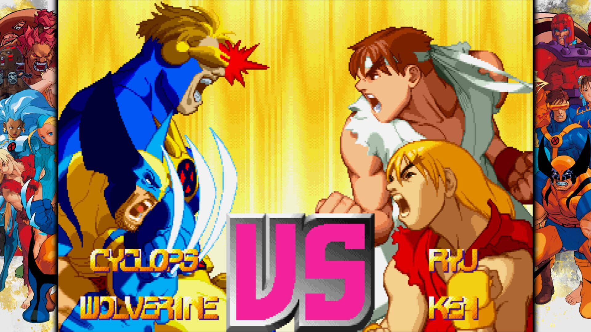 Screenshot for Marvel vs. Capcom: Fighting Collection - Arcade Classics