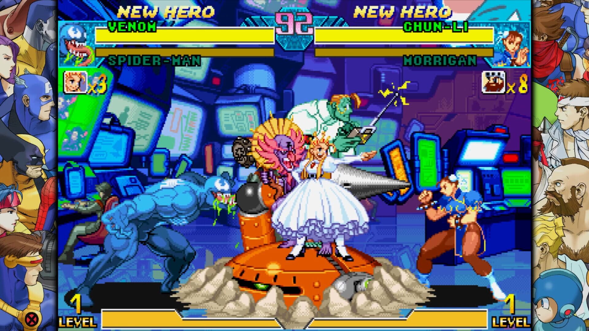 Screenshot for Marvel vs. Capcom: Fighting Collection - Arcade Classics