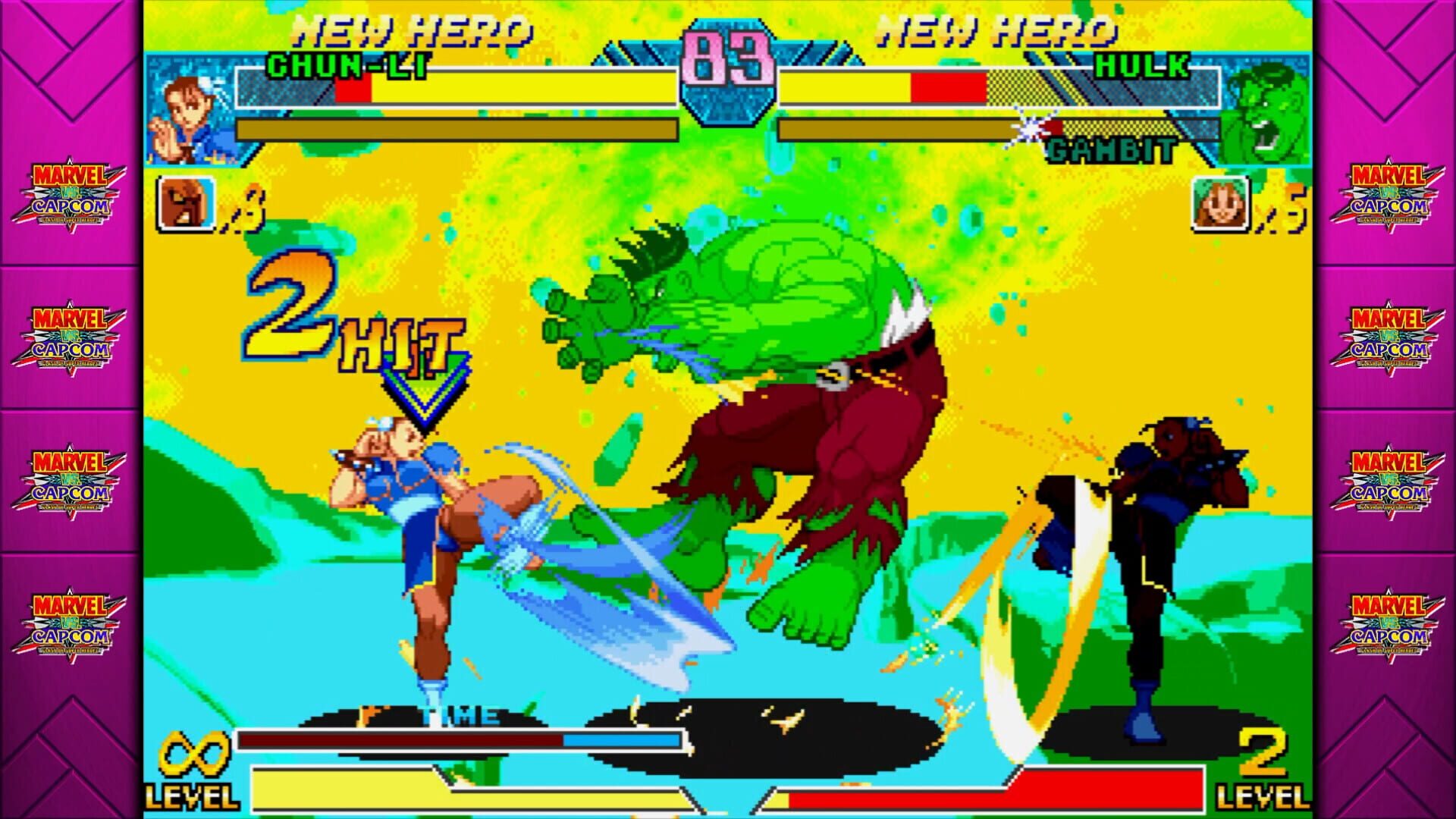 Screenshot for Marvel vs. Capcom: Fighting Collection - Arcade Classics