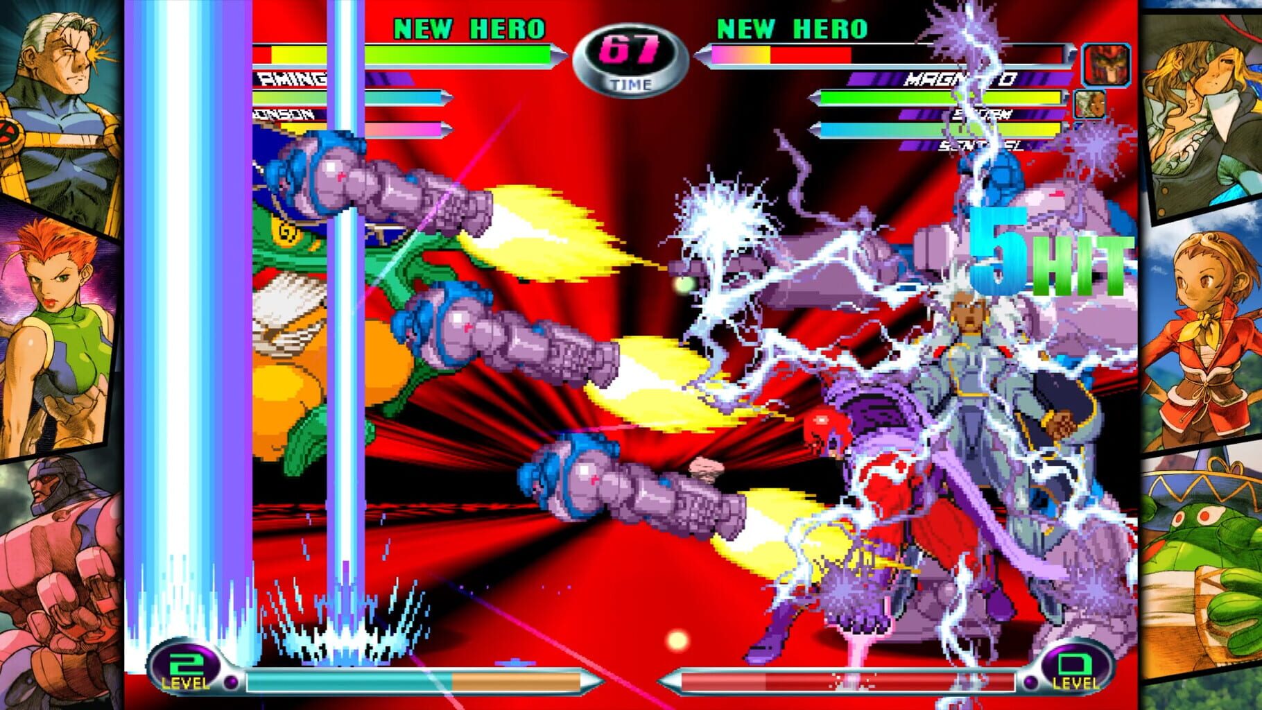 Screenshot for Marvel vs. Capcom: Fighting Collection - Arcade Classics