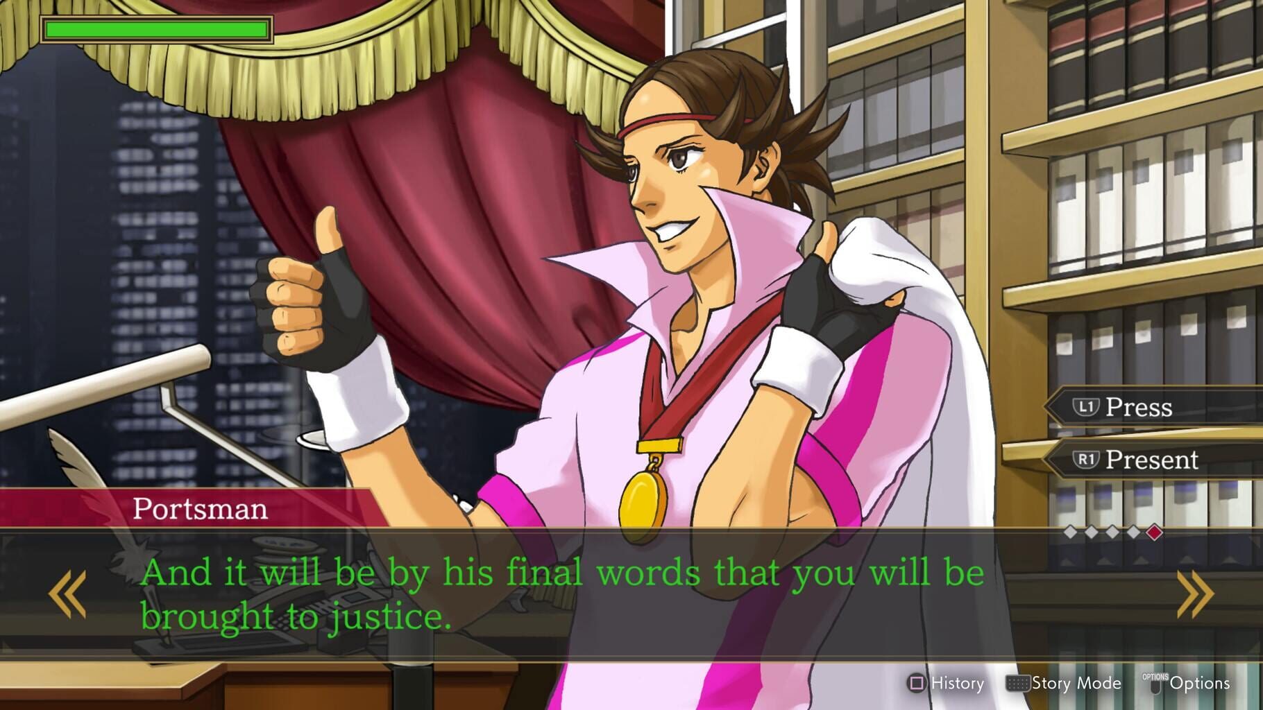 Screenshot for Ace Attorney Investigations Collection