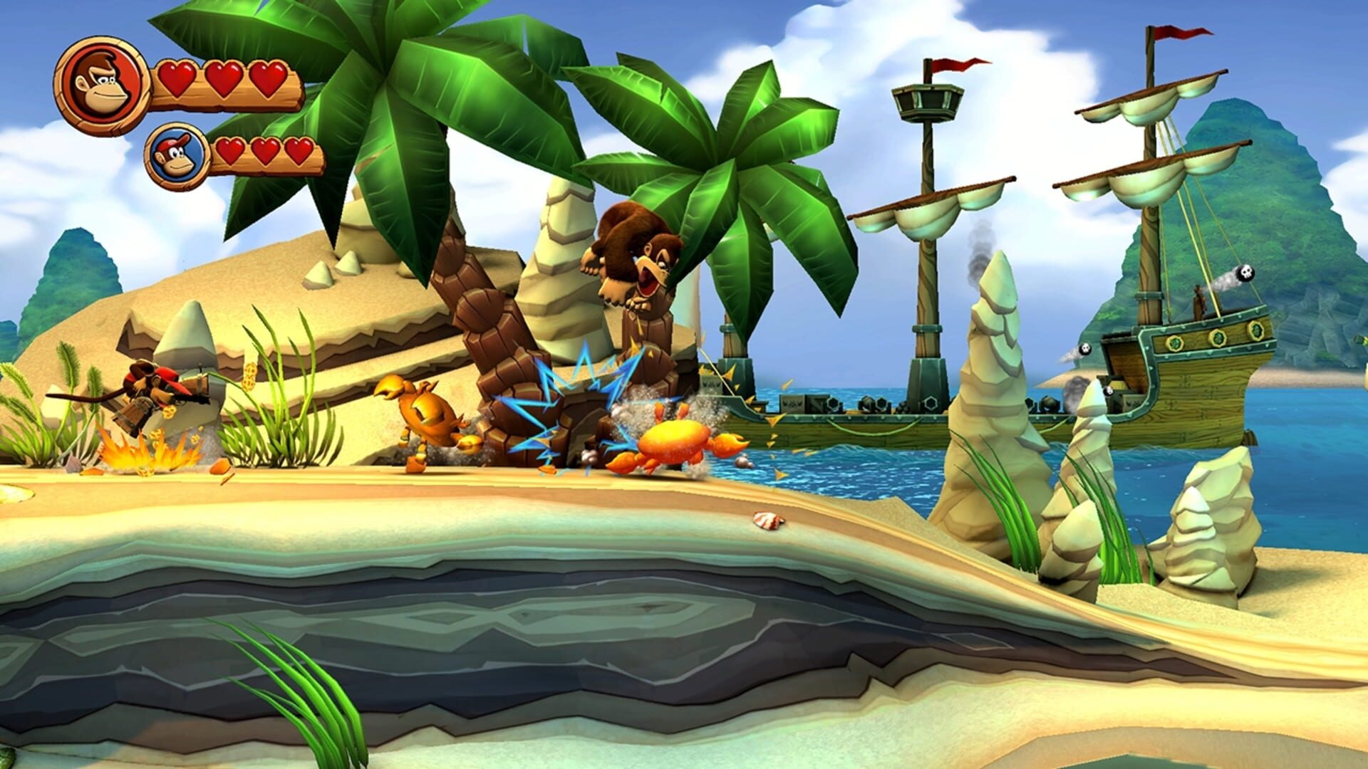 Screenshot for Donkey Kong Country Returns HD