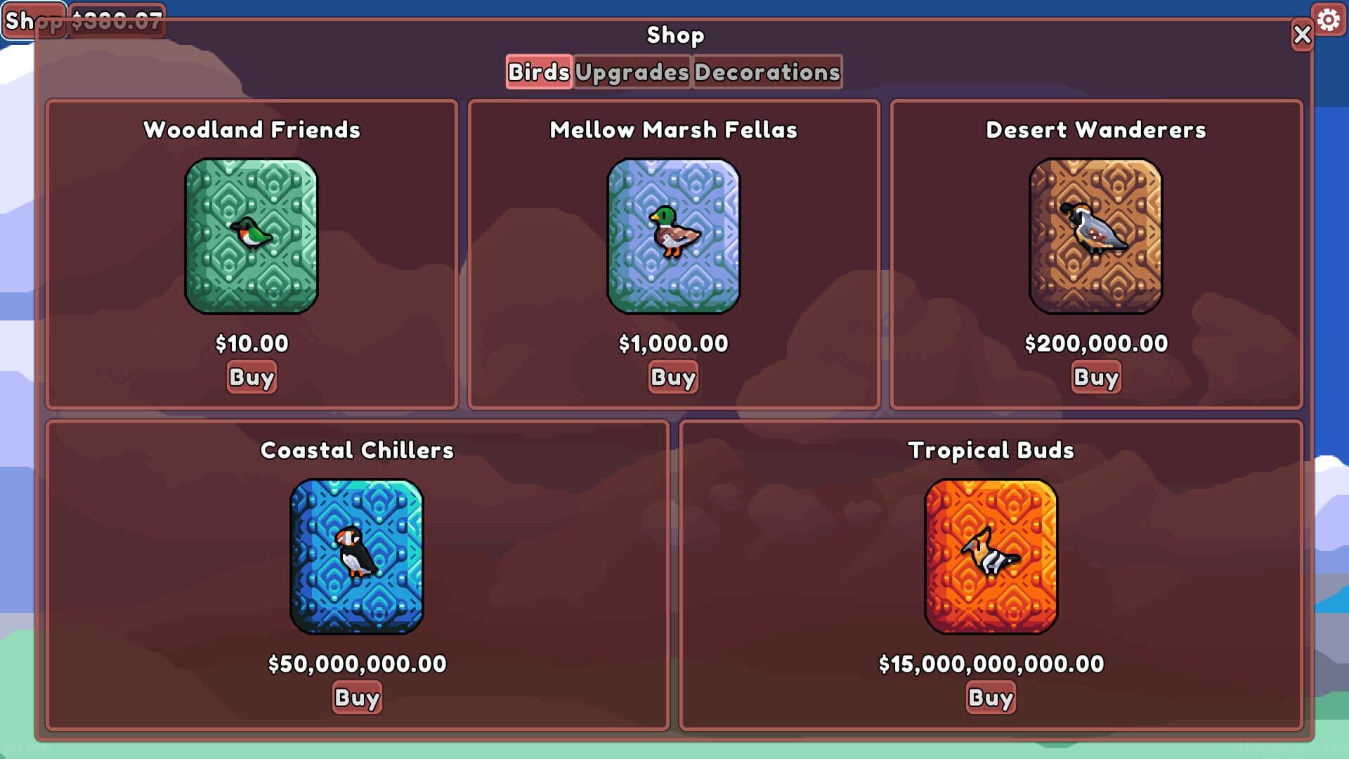 Screenshot for Wing Haven