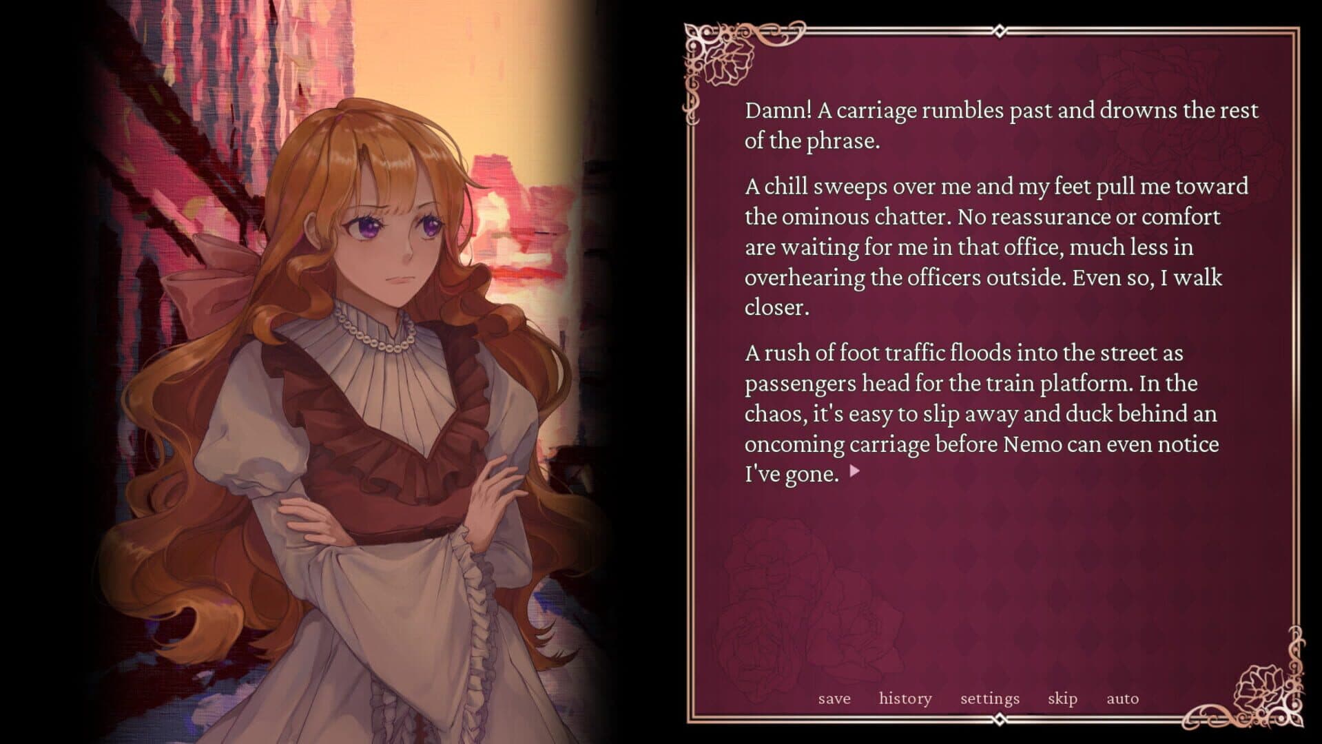 Screenshot for Crimson Waves on the Emerald Sea: Amaranthine Moon