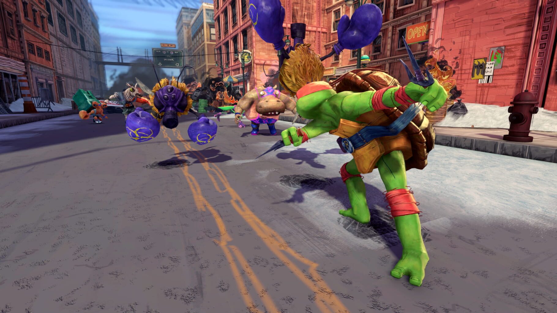 Screenshot for Teenage Mutant Ninja Turtles: Mutants Unleashed