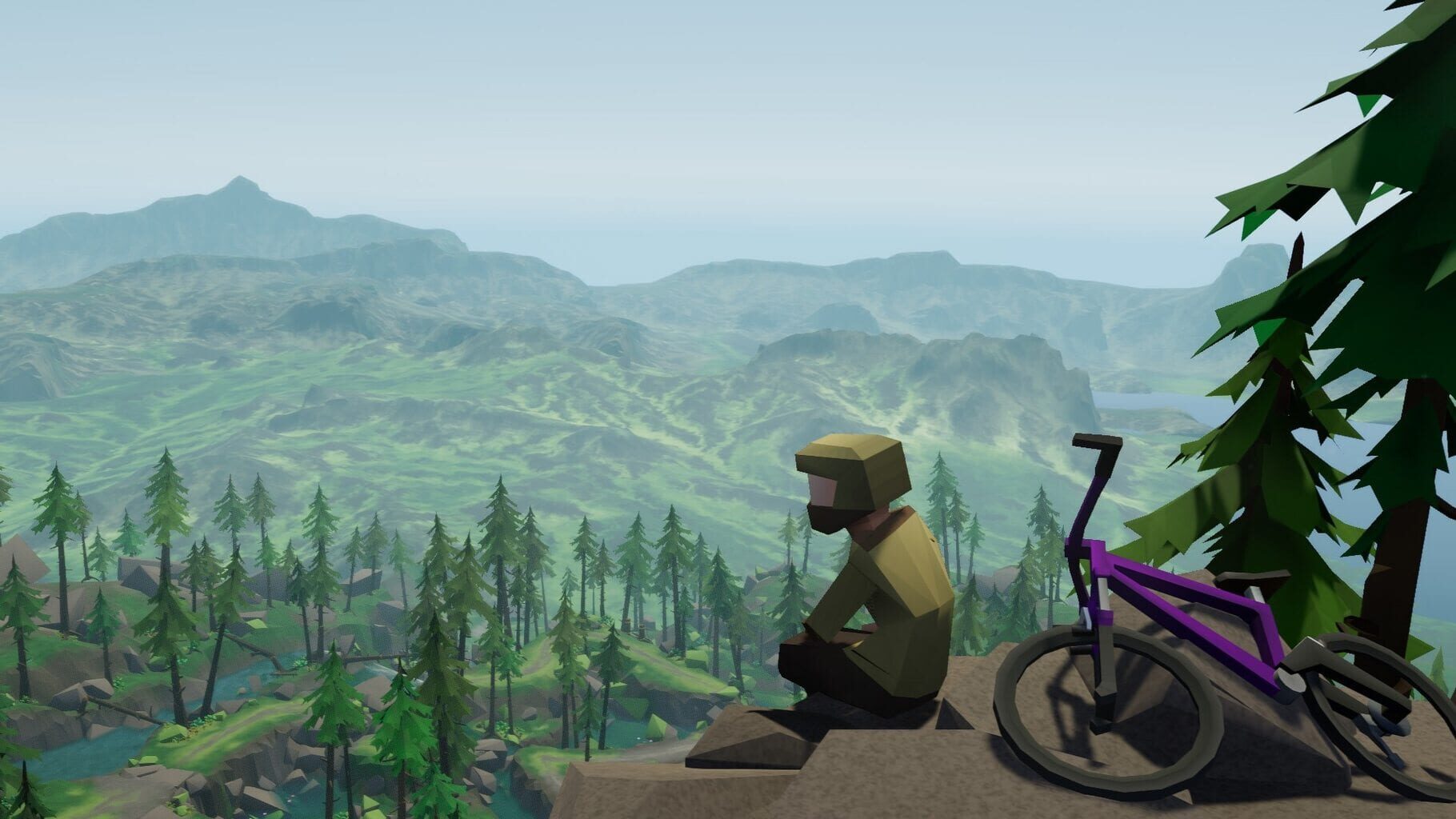 Screenshot for Lonely Mountains: Downhill