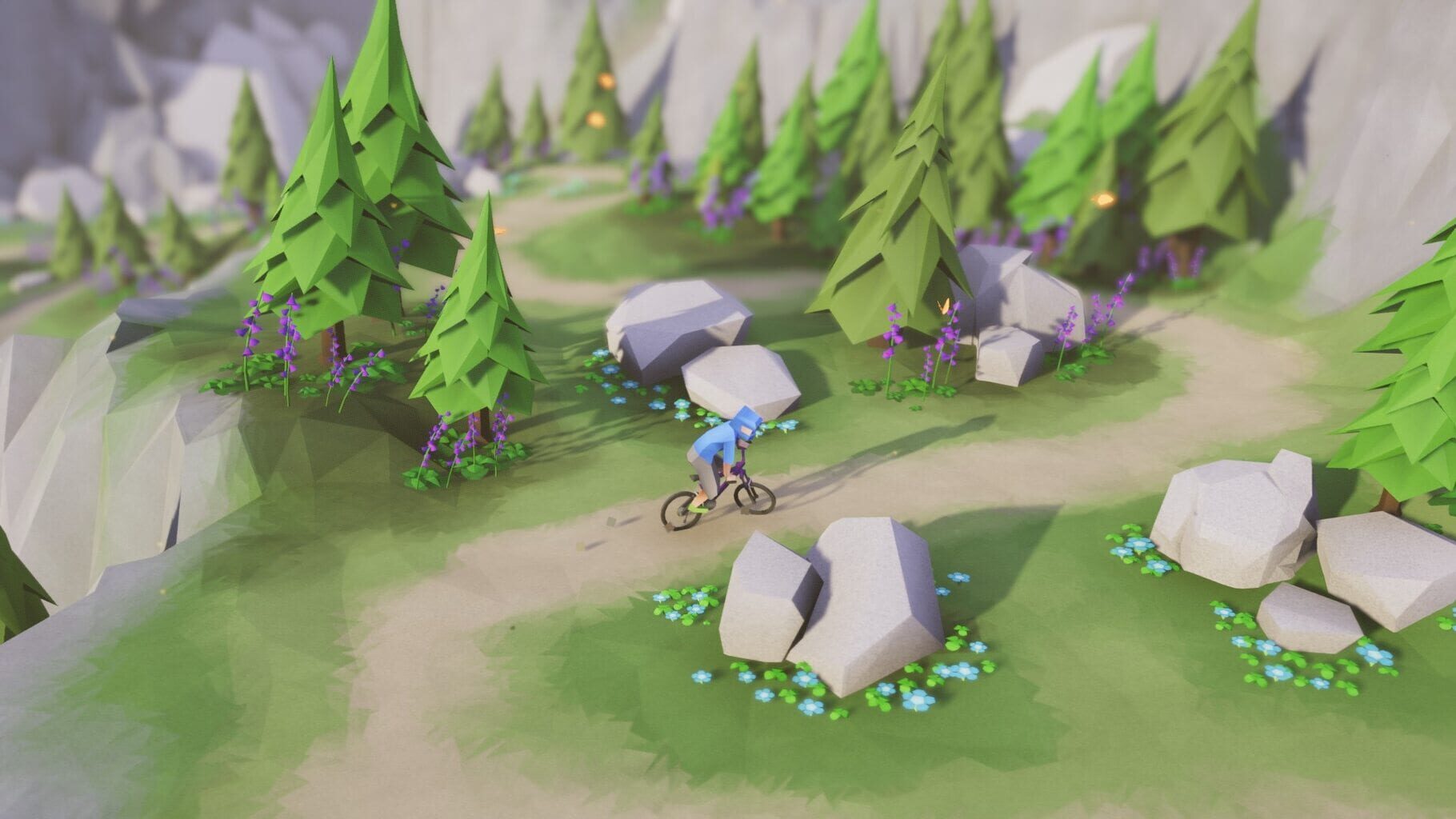 Screenshot for Lonely Mountains: Downhill