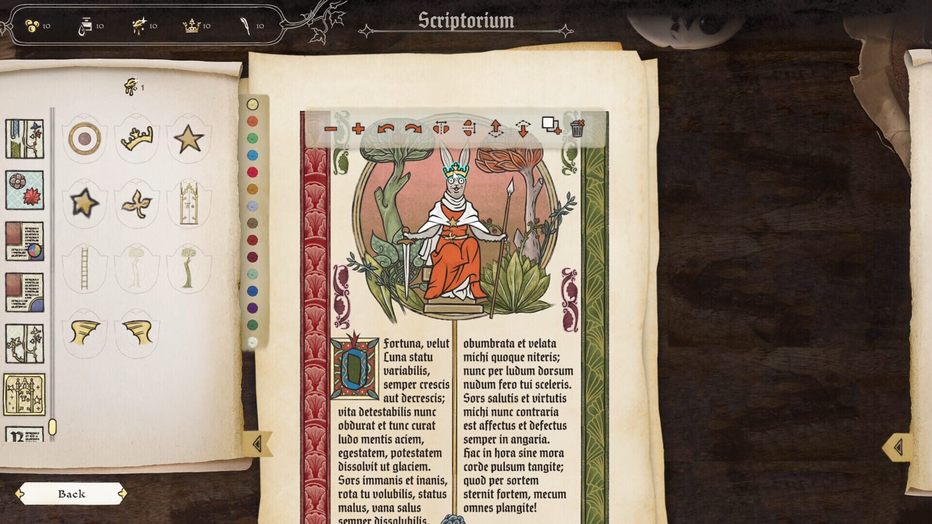 Screenshot for Scriptorium: Master of Manuscripts