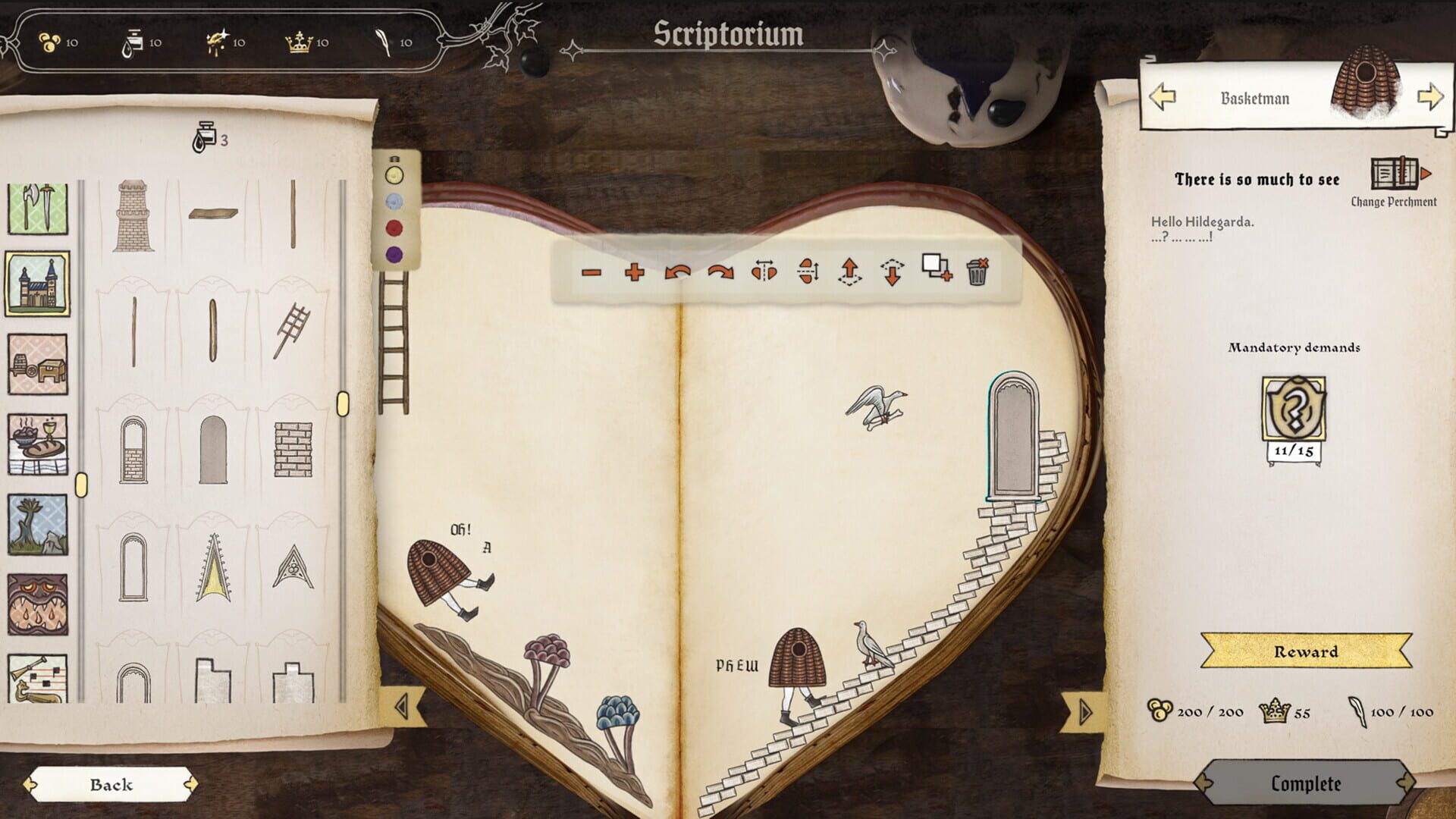 Screenshot for Scriptorium: Master of Manuscripts
