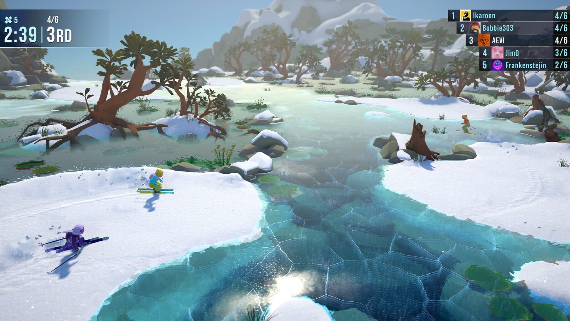 Screenshot for Lonely Mountains: Snow Riders