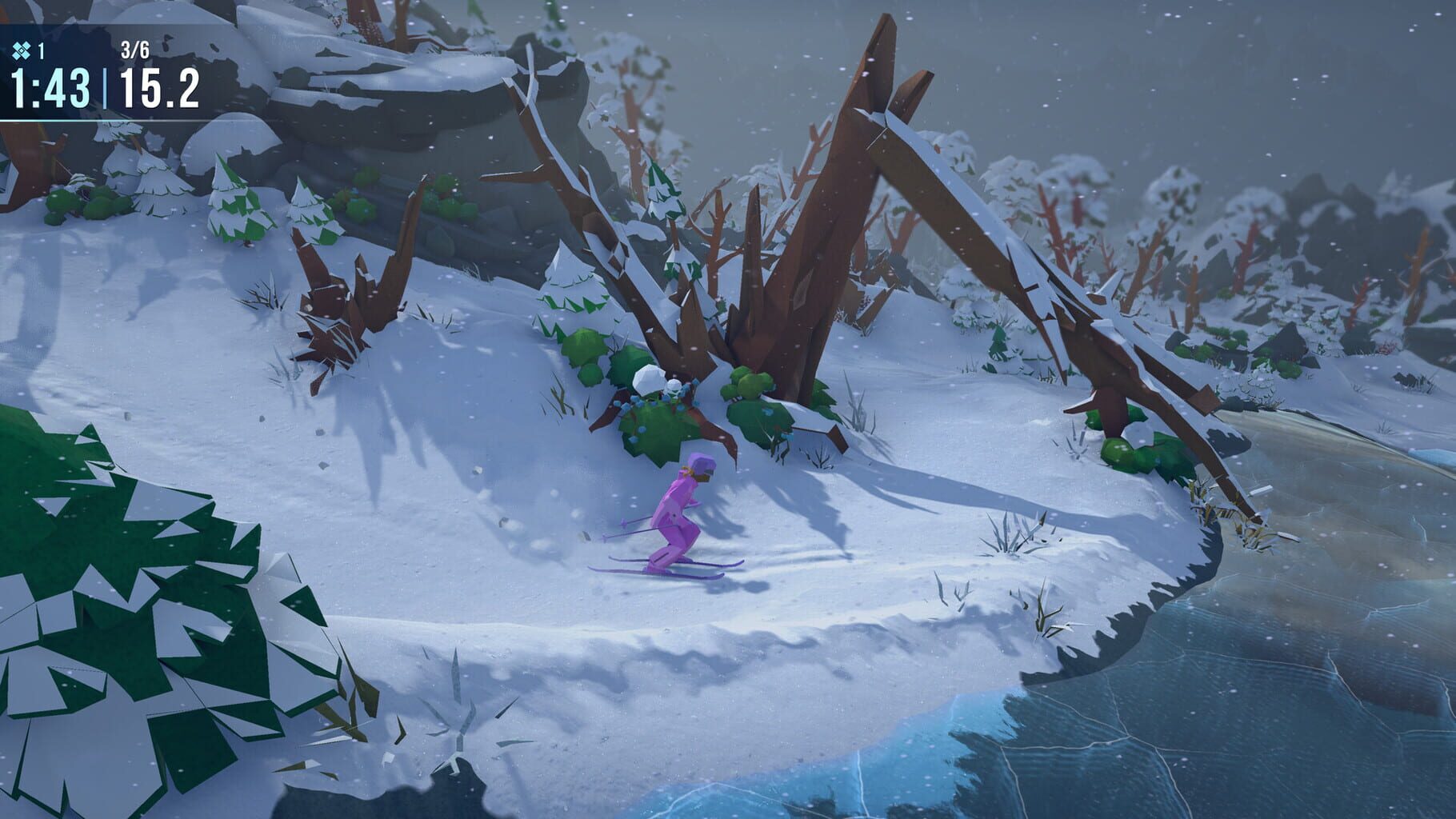 Screenshot for Lonely Mountains: Snow Riders