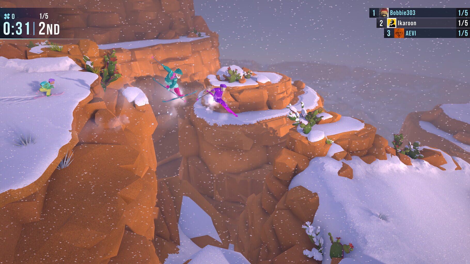 Screenshot for Lonely Mountains: Snow Riders