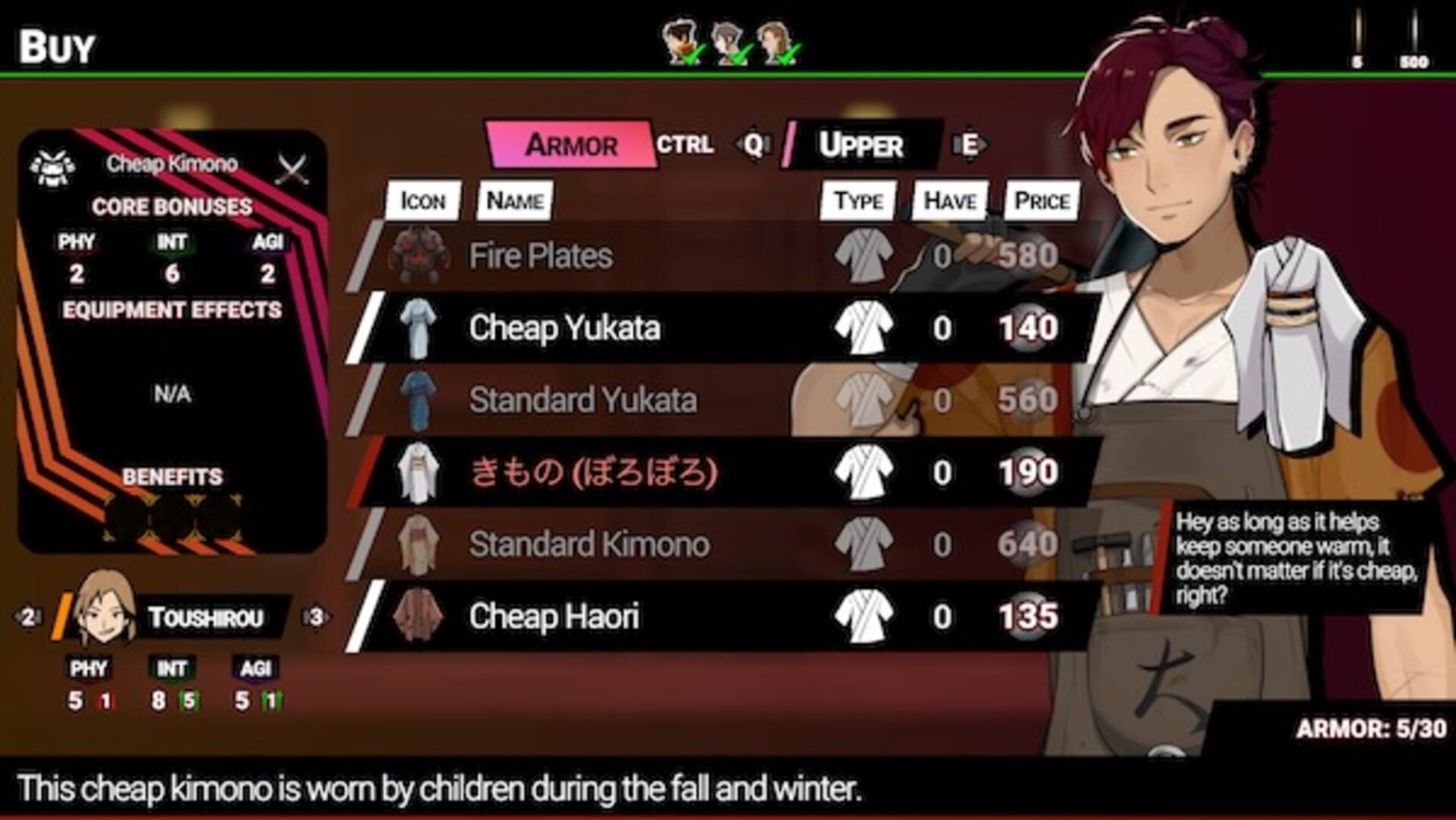 Screenshot for Shujinkou