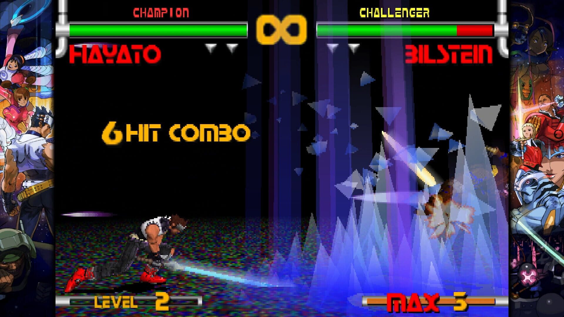 Screenshot for Capcom Fighting Collection 2