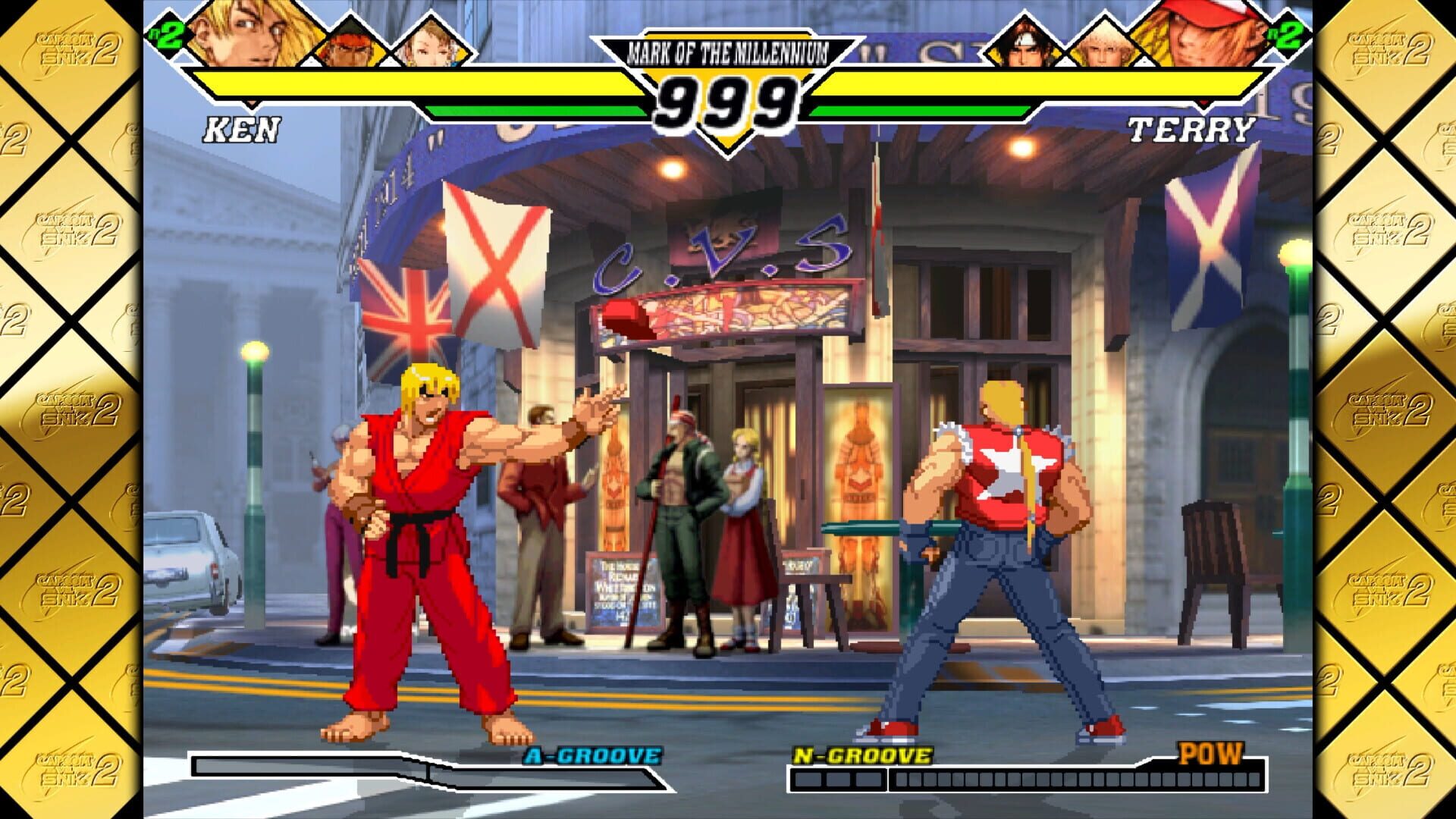 Screenshot for Capcom Fighting Collection 2