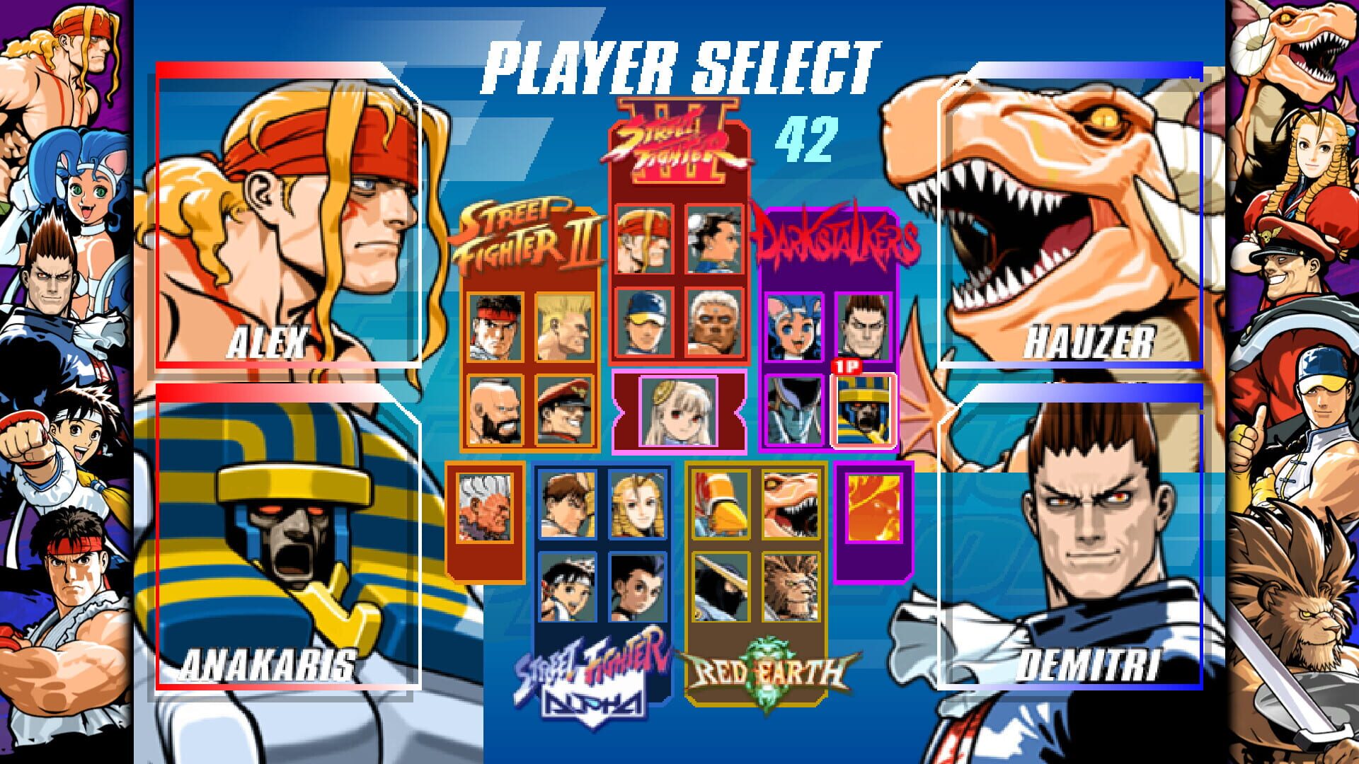 Screenshot for Capcom Fighting Collection 2