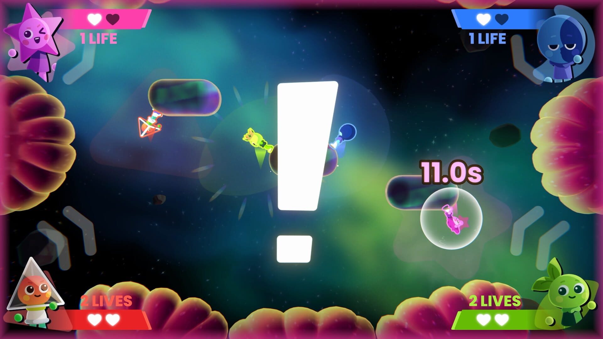 Screenshot for Which Way Up: Galaxy Games