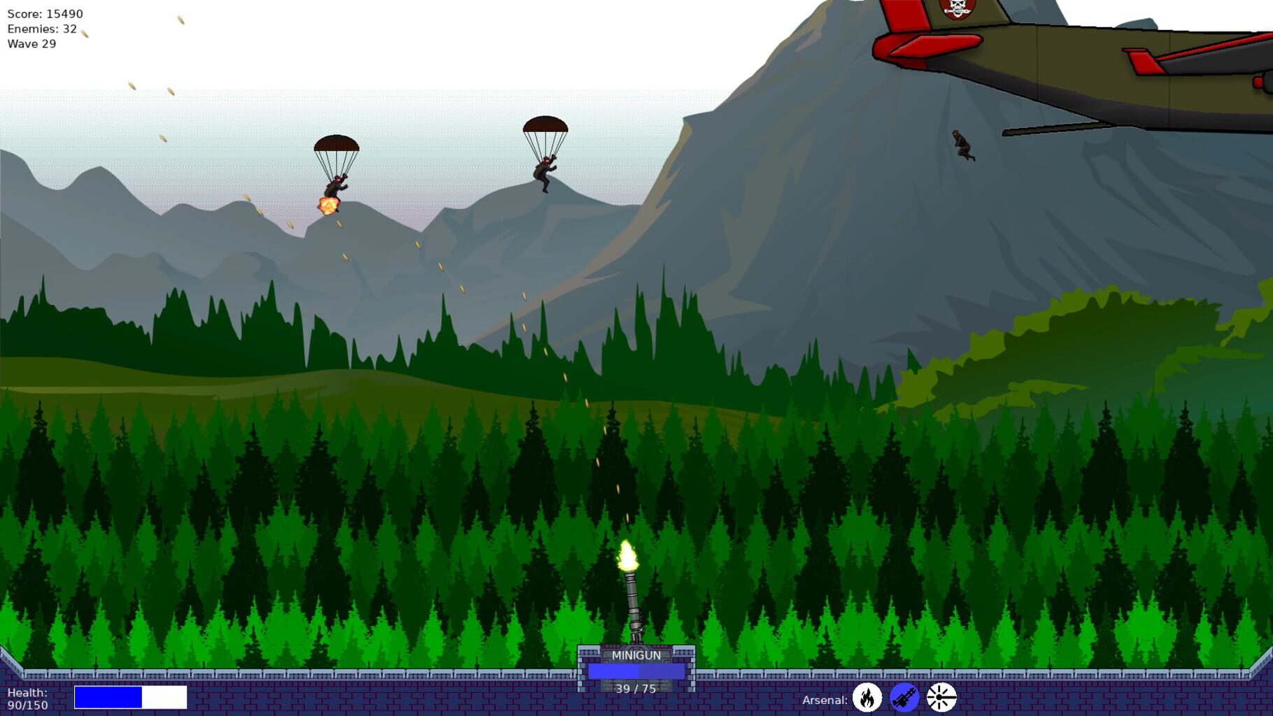 Screenshot for Paratroopers Raid