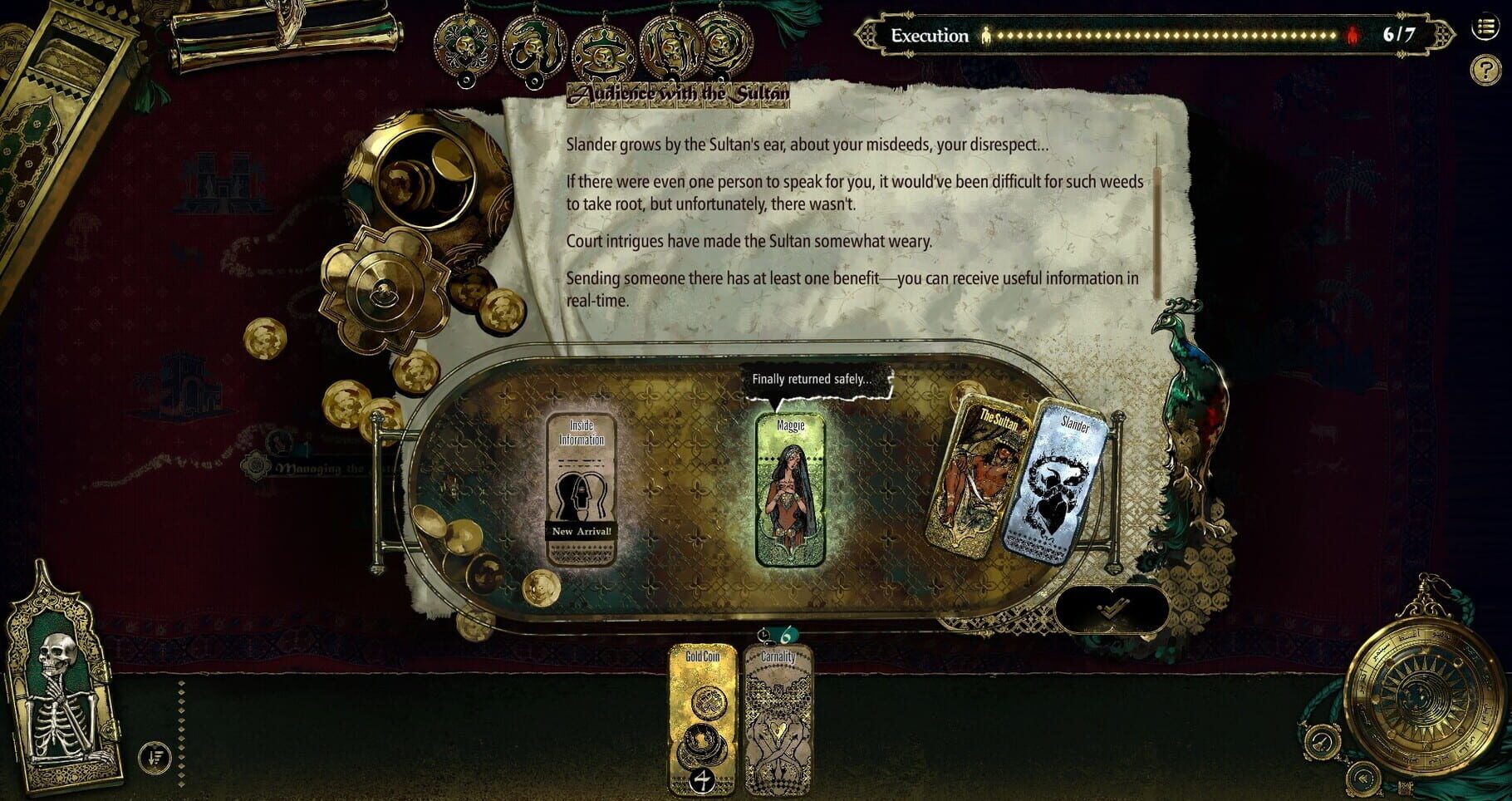 Screenshot for Sultan's Game