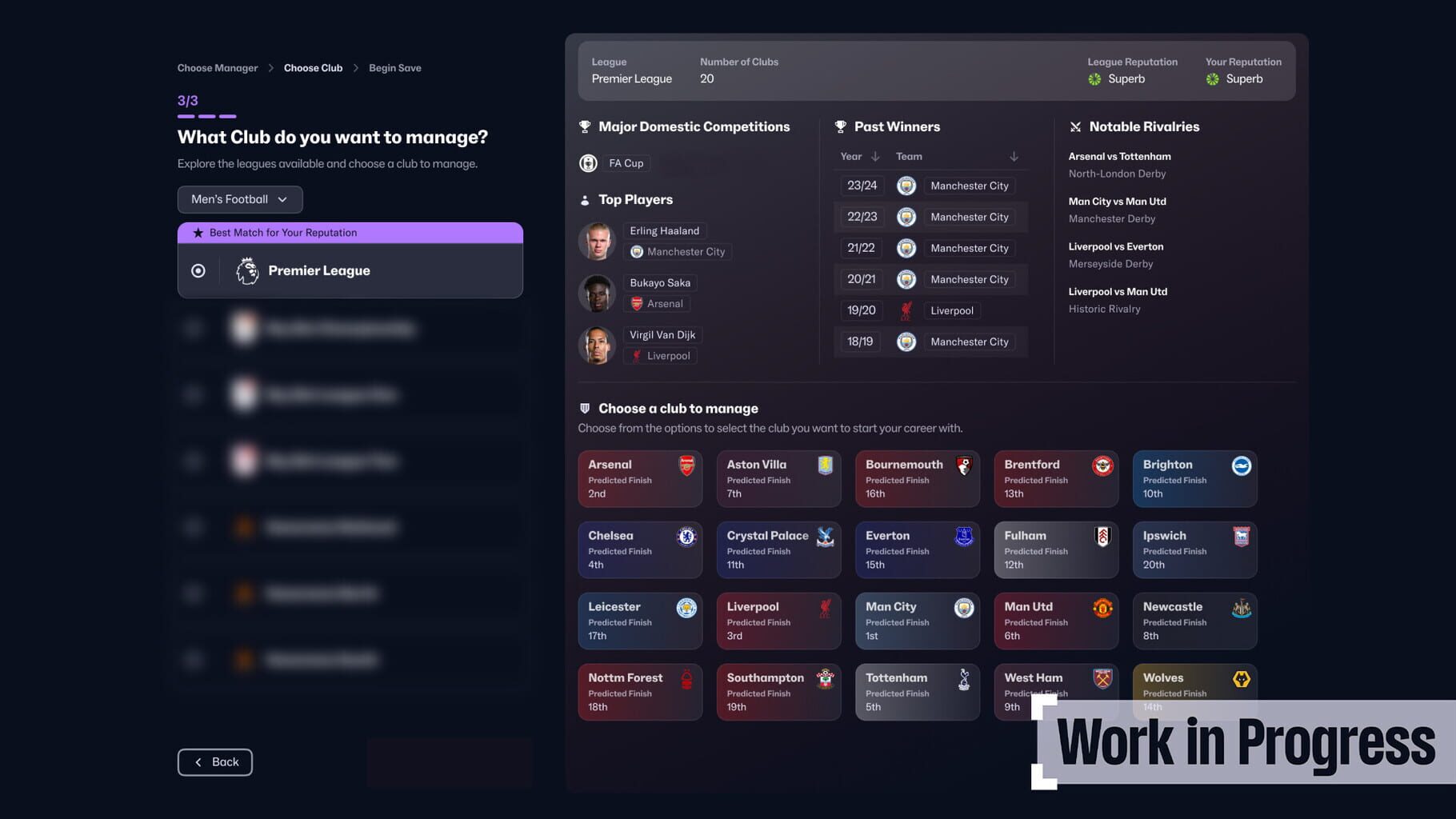 Screenshot for Football Manager 25