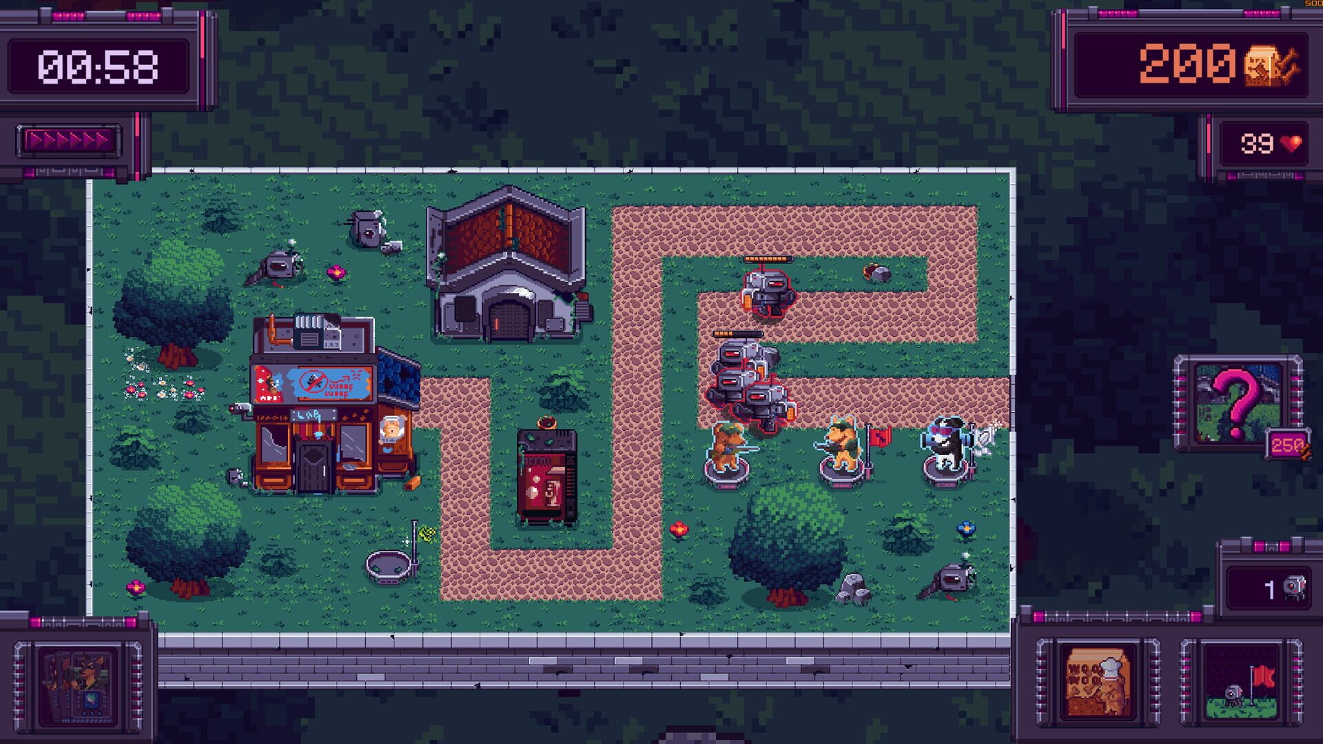 Screenshot for Mechanines Tower Defense