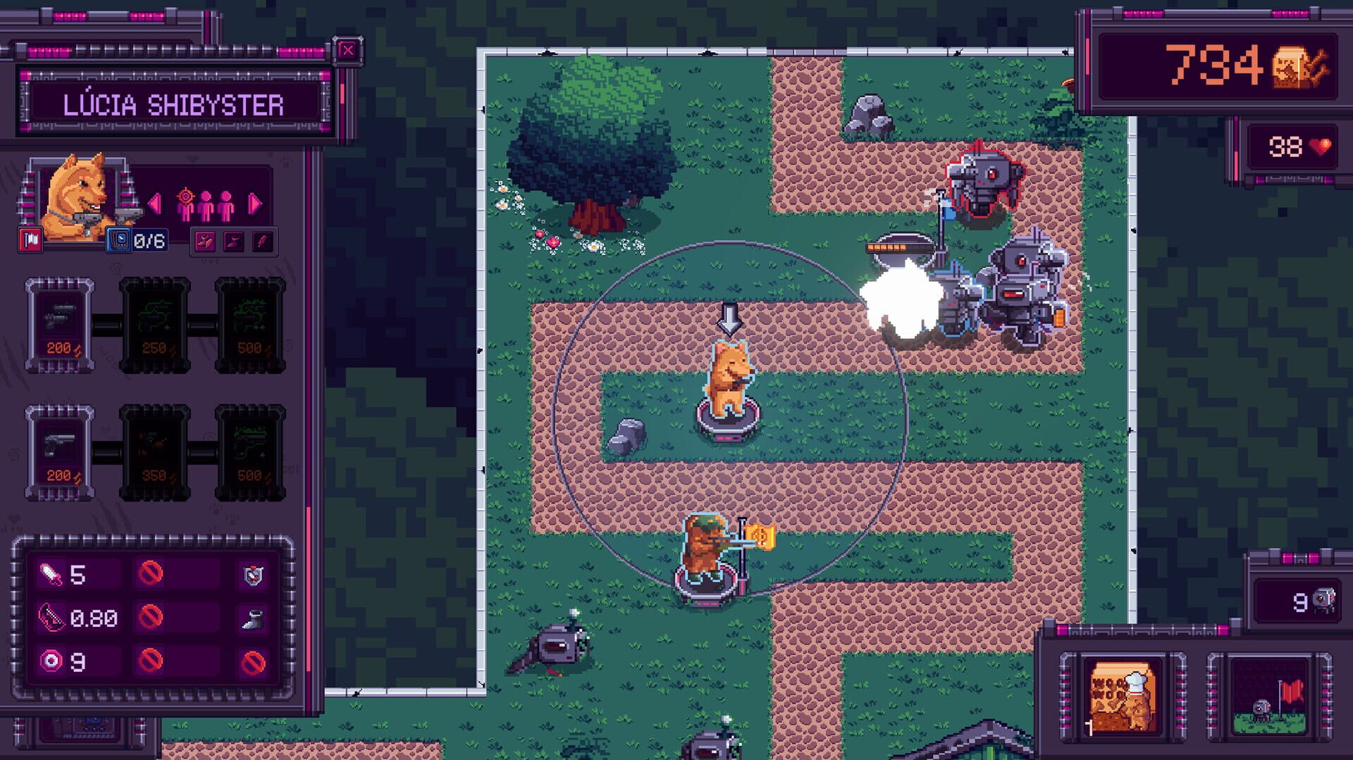 Screenshot for Mechanines Tower Defense
