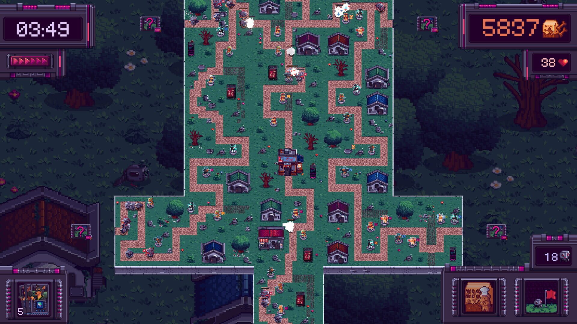 Screenshot for Mechanines Tower Defense