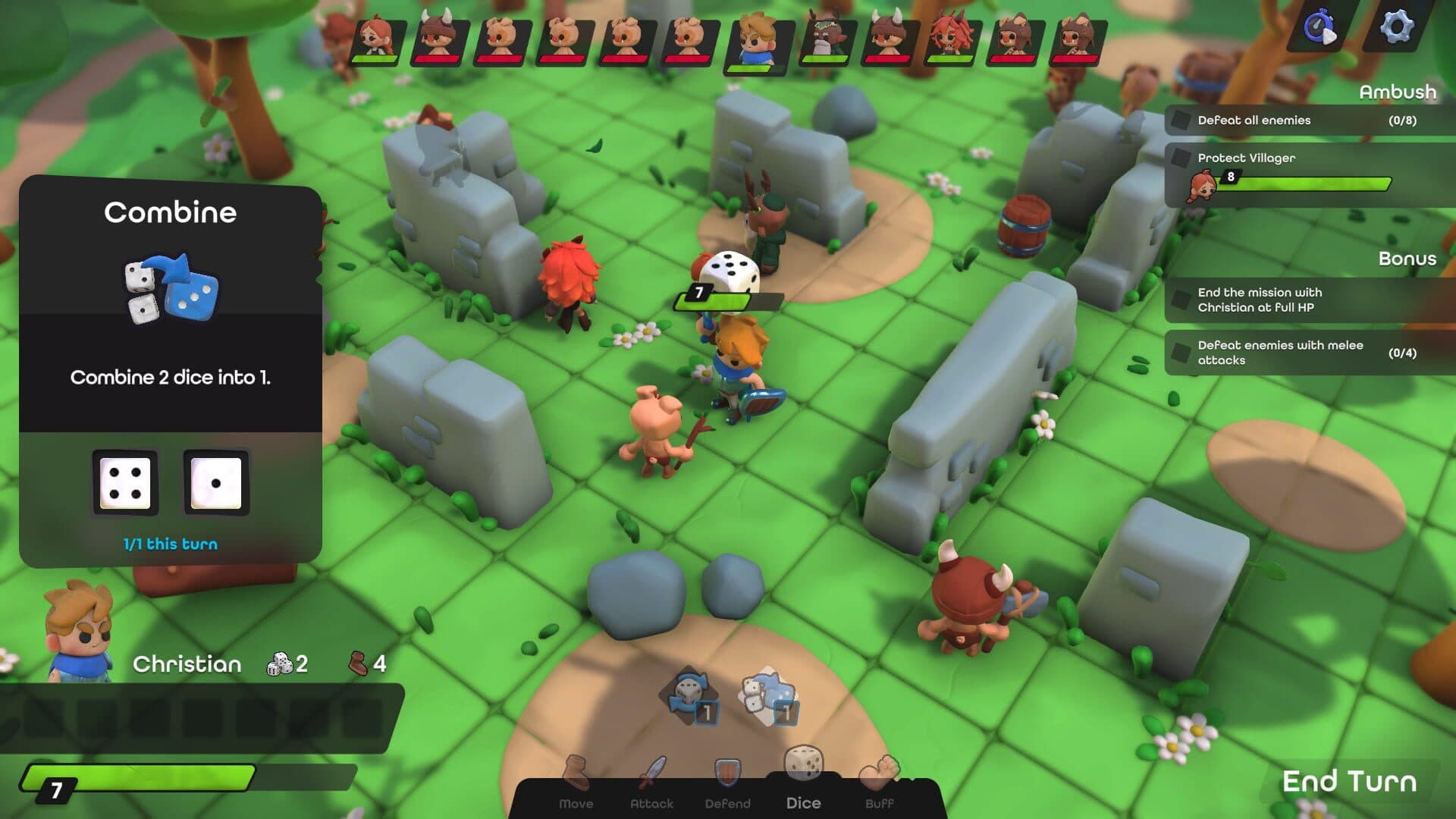Screenshot for Dobbel Dungeon