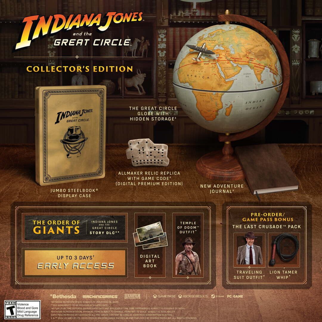 Screenshot for Indiana Jones and The Great Circle: Collector's Edition