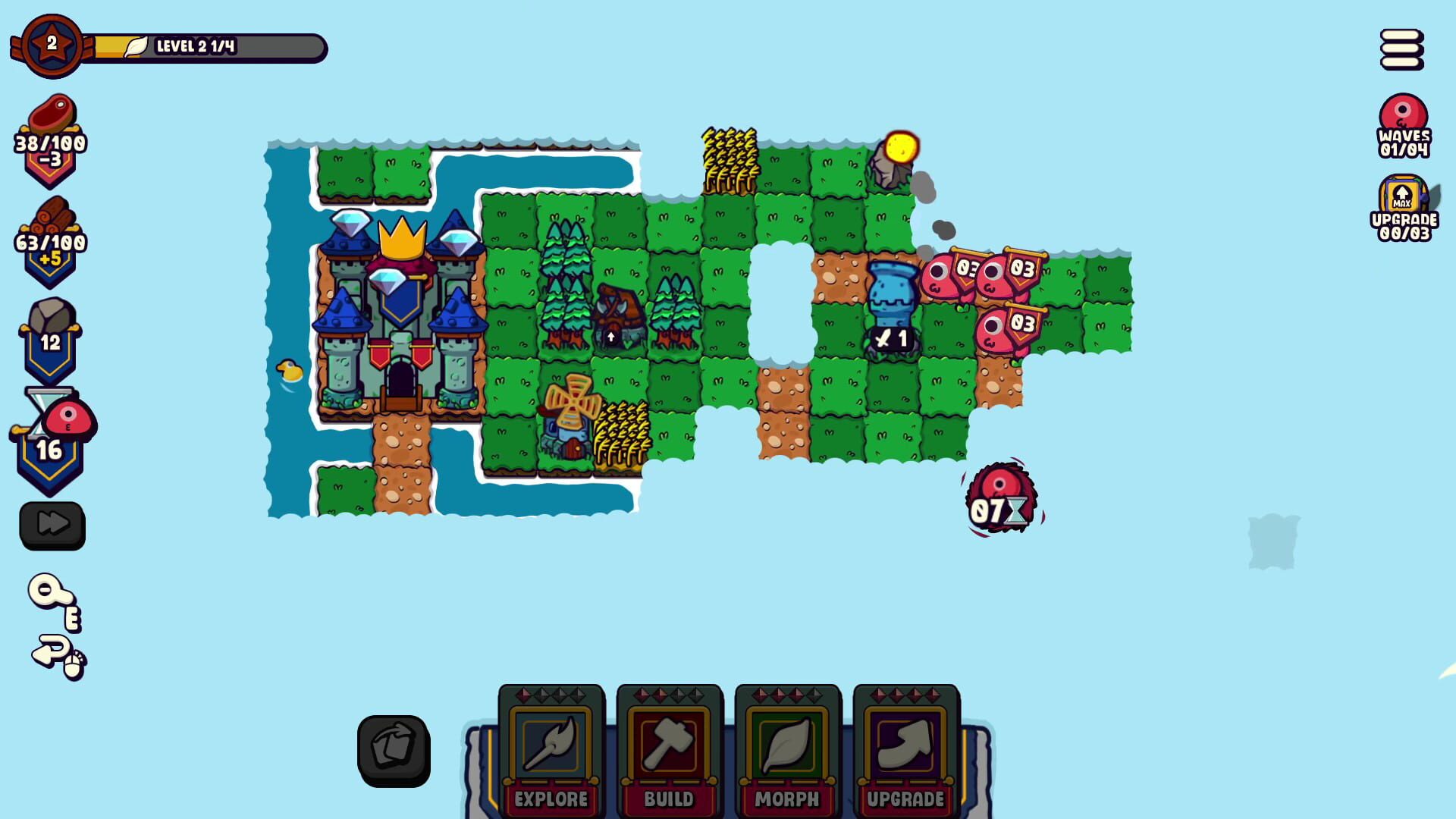 Screenshot for Islets Defense