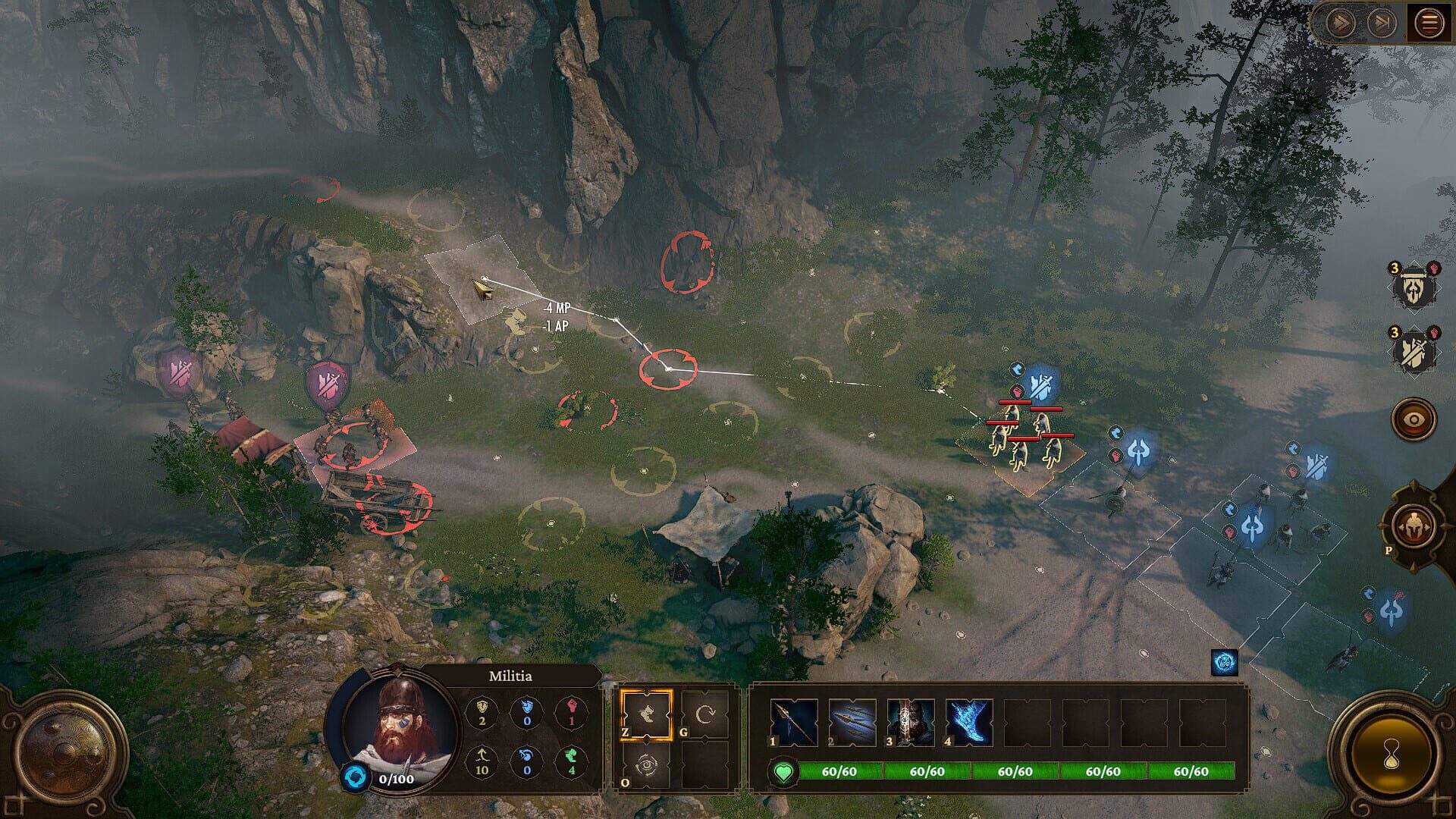 Screenshot for RuneQuest: Warlords