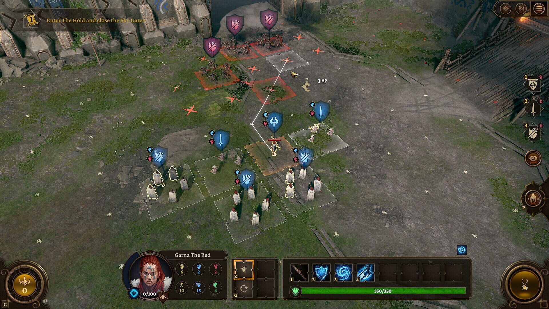 Screenshot for RuneQuest: Warlords