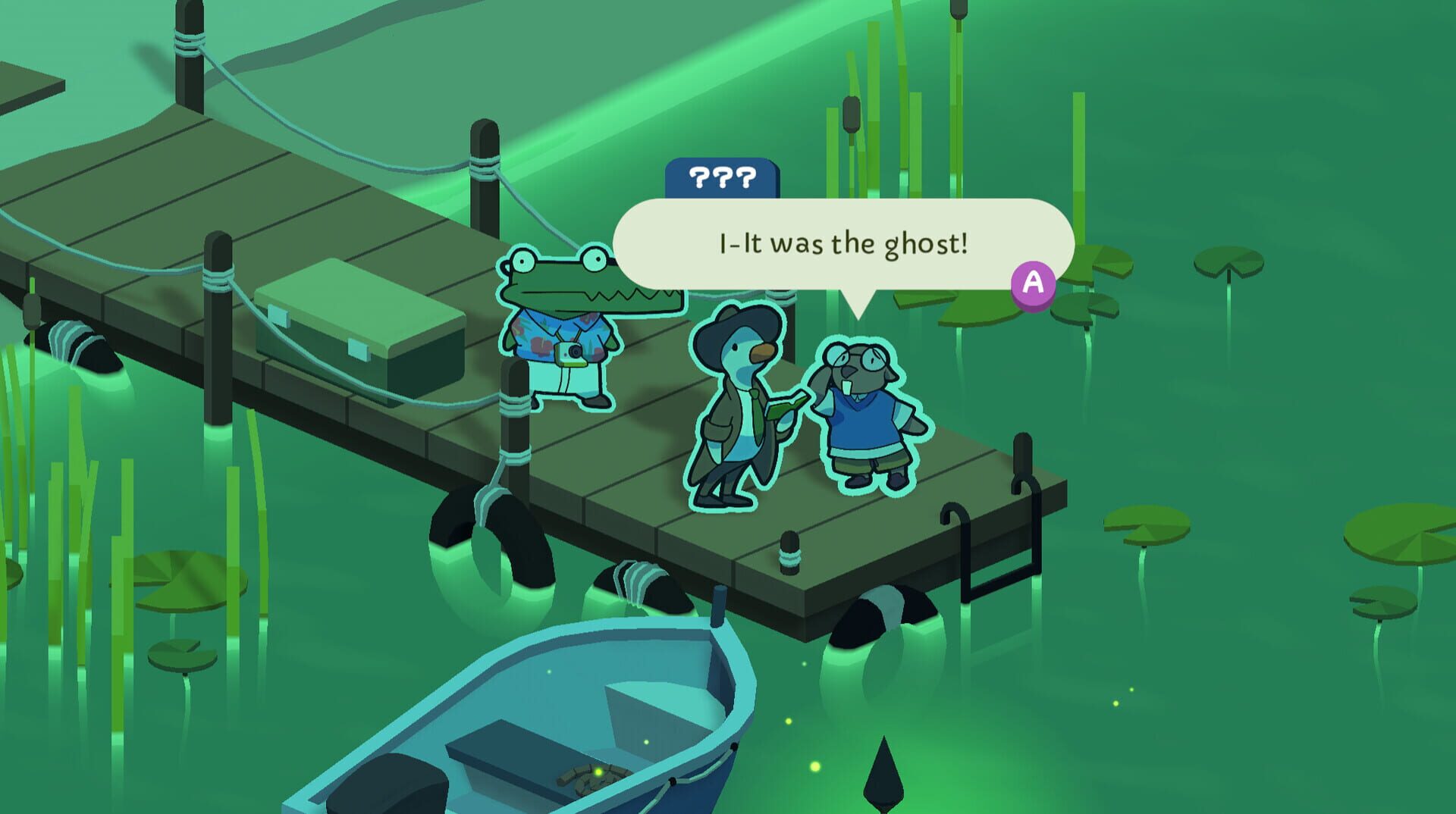 Screenshot for Duck Detective: The Ghost of Glamping