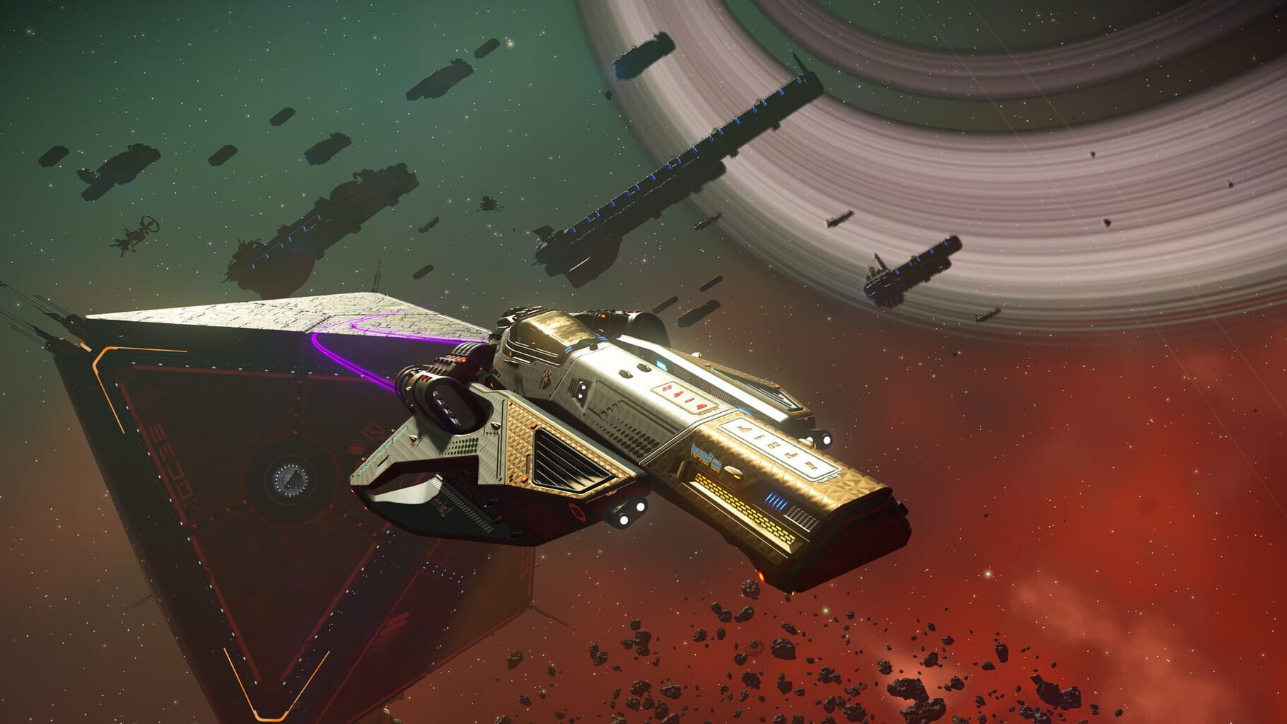 Screenshot for No Man's Sky: Starborn Phoenix Ship