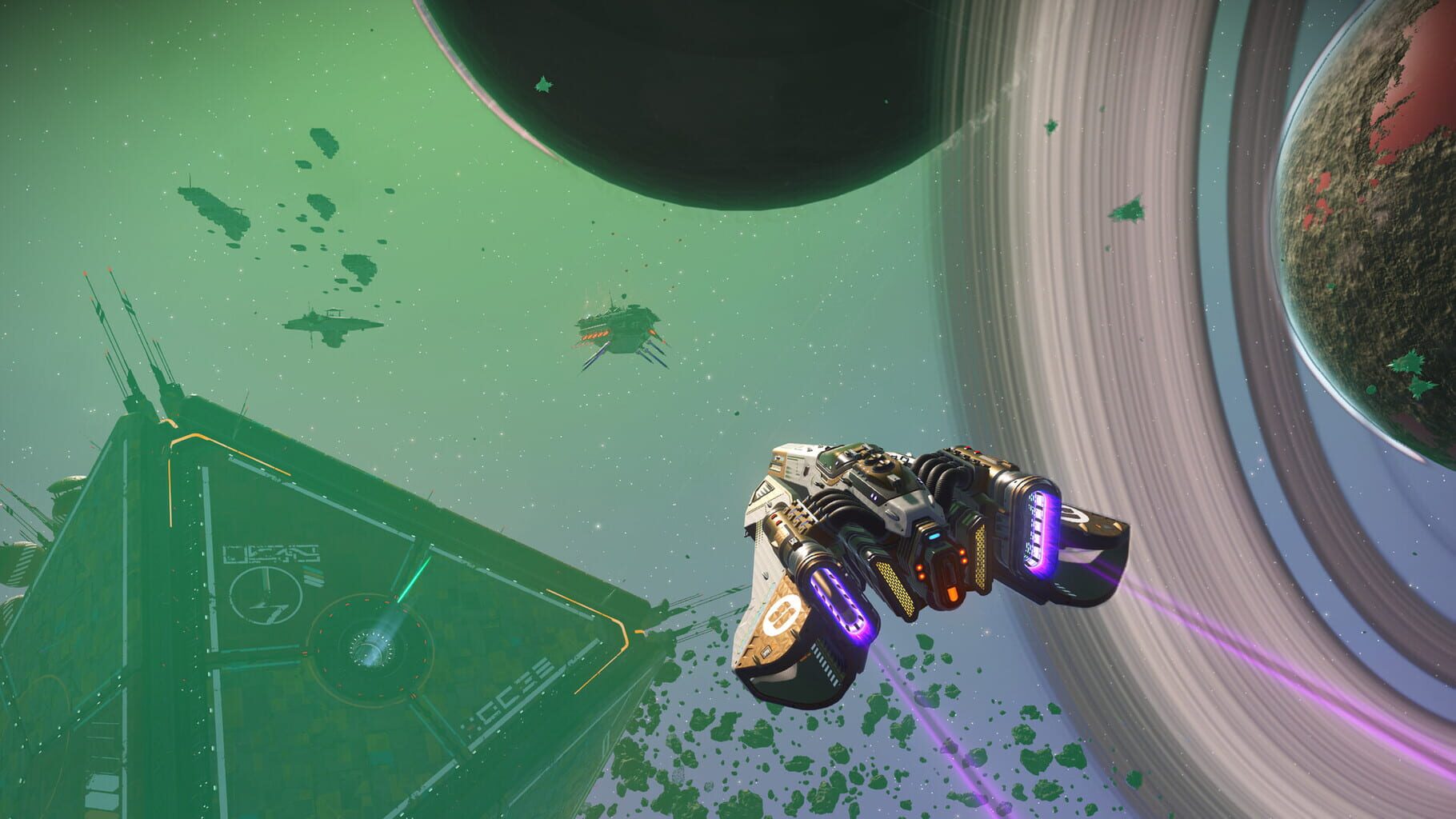 Screenshot for No Man's Sky: Starborn Phoenix Ship