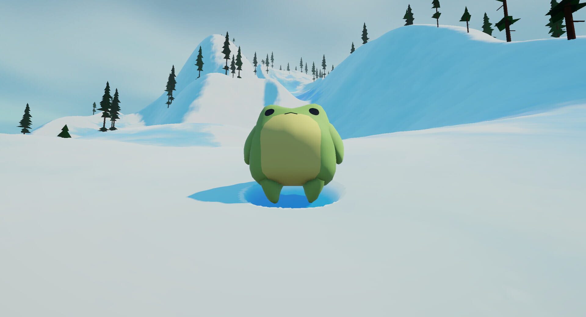 Screenshot for Sledding Game