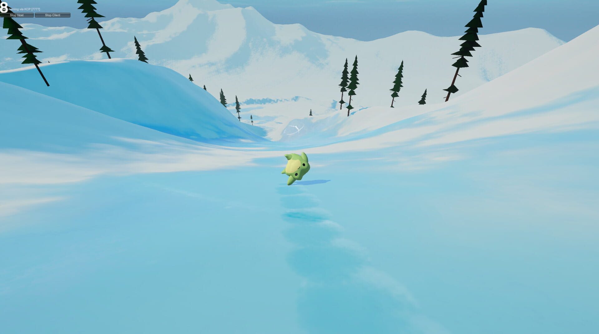 Screenshot for Sledding Game